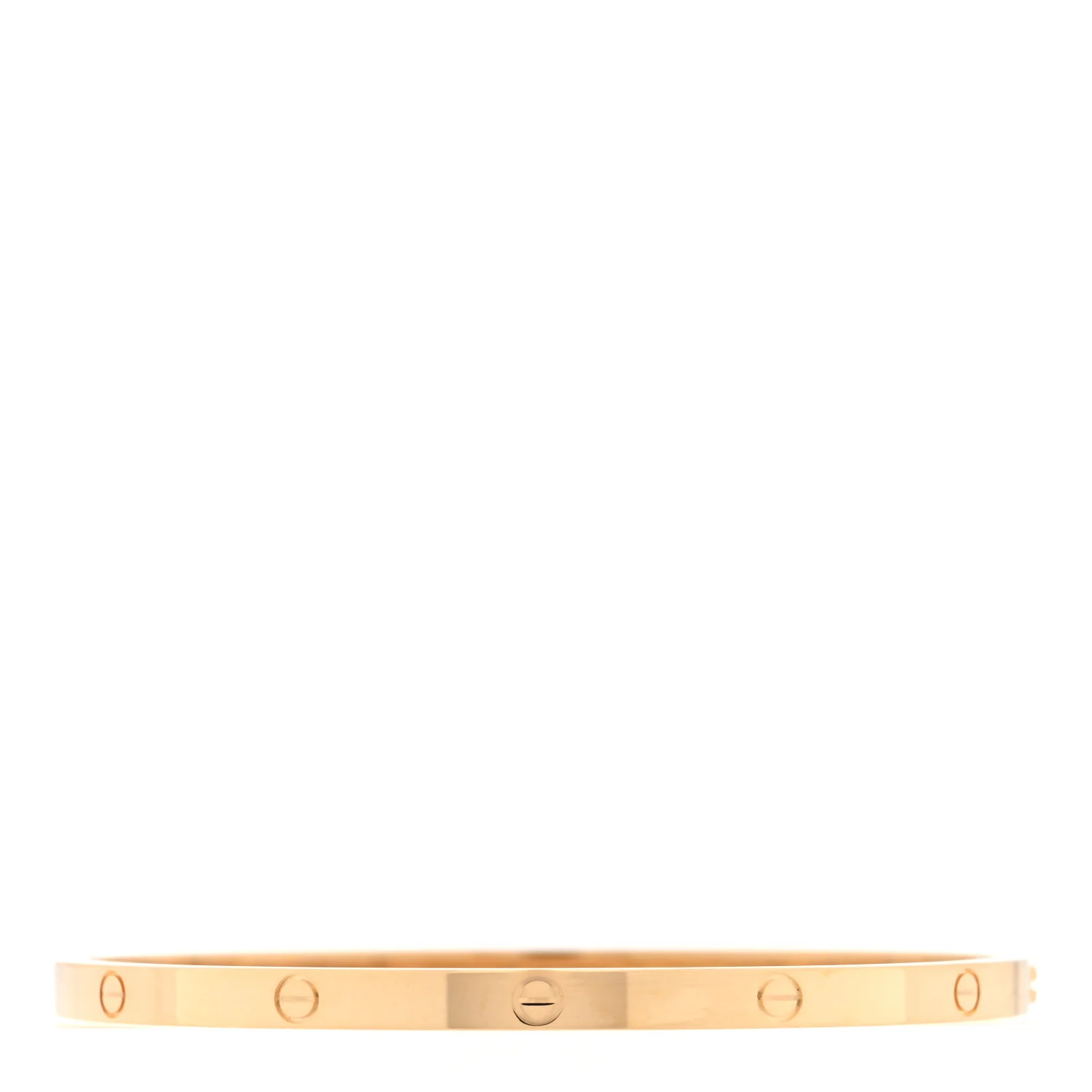 18K Yellow Gold Small LOVE Bracelet 17 - Image 2