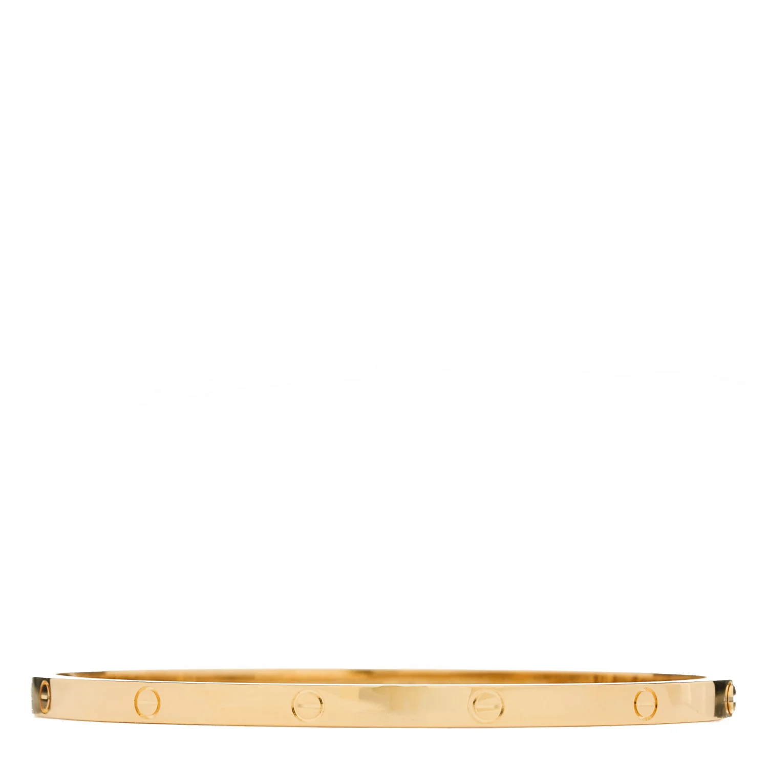 18K Yellow Gold Small LOVE Bracelet 18