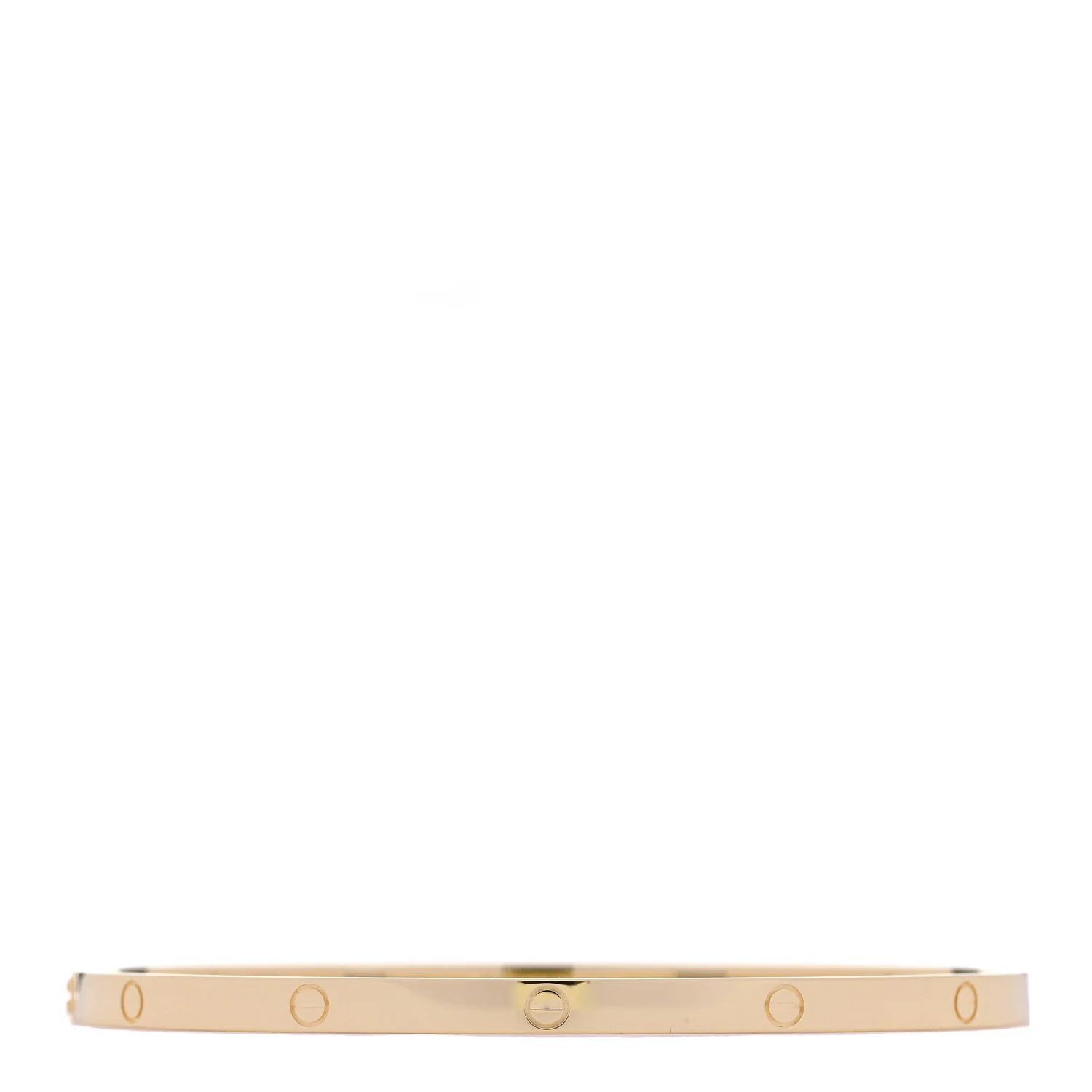 18K Yellow Gold Small LOVE Bracelet 19 - Image 2