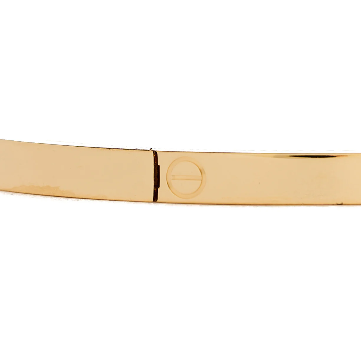 18K Yellow Gold Small LOVE Bracelet 20 - Image 4