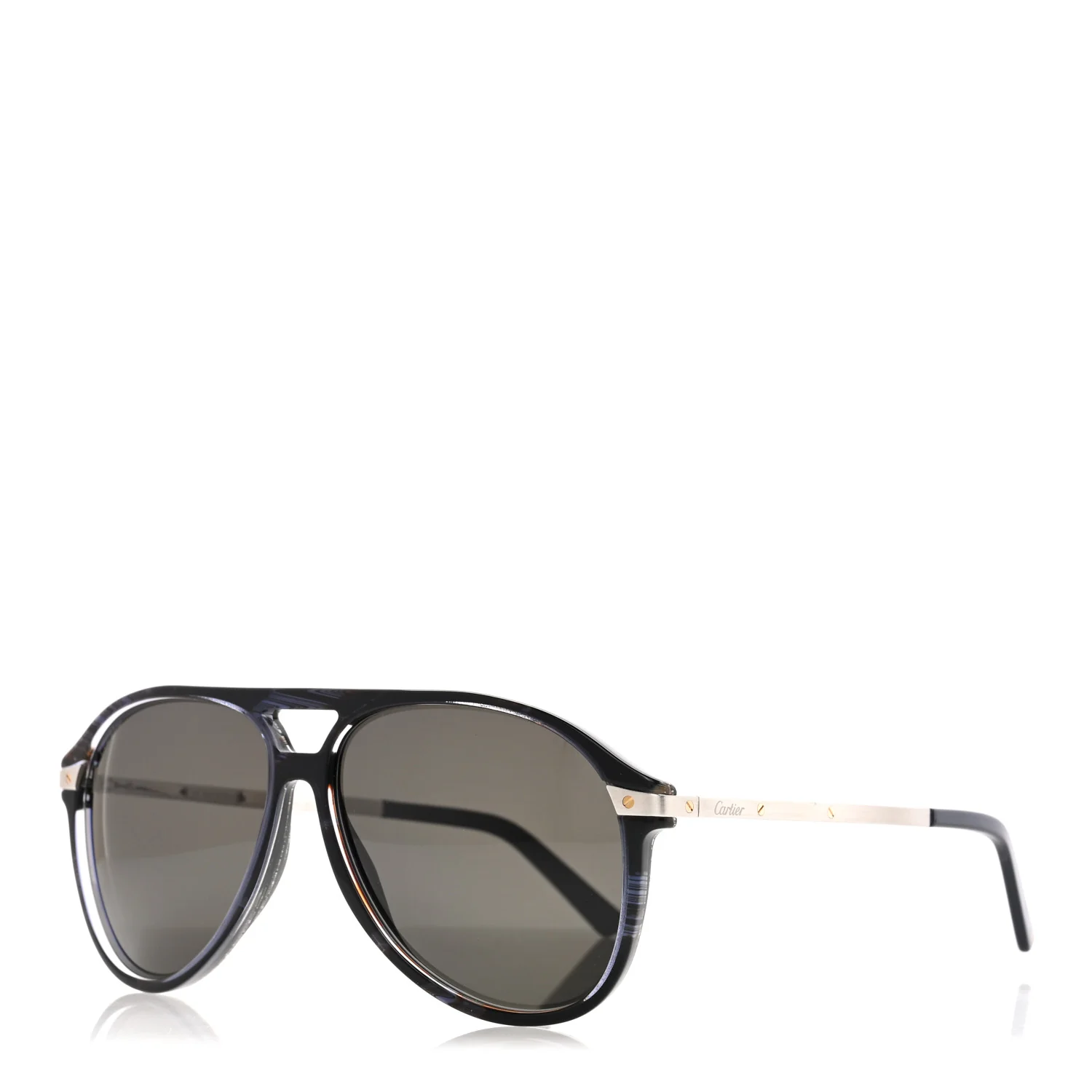 Metal Aviator CT0105S Sunglasses Black