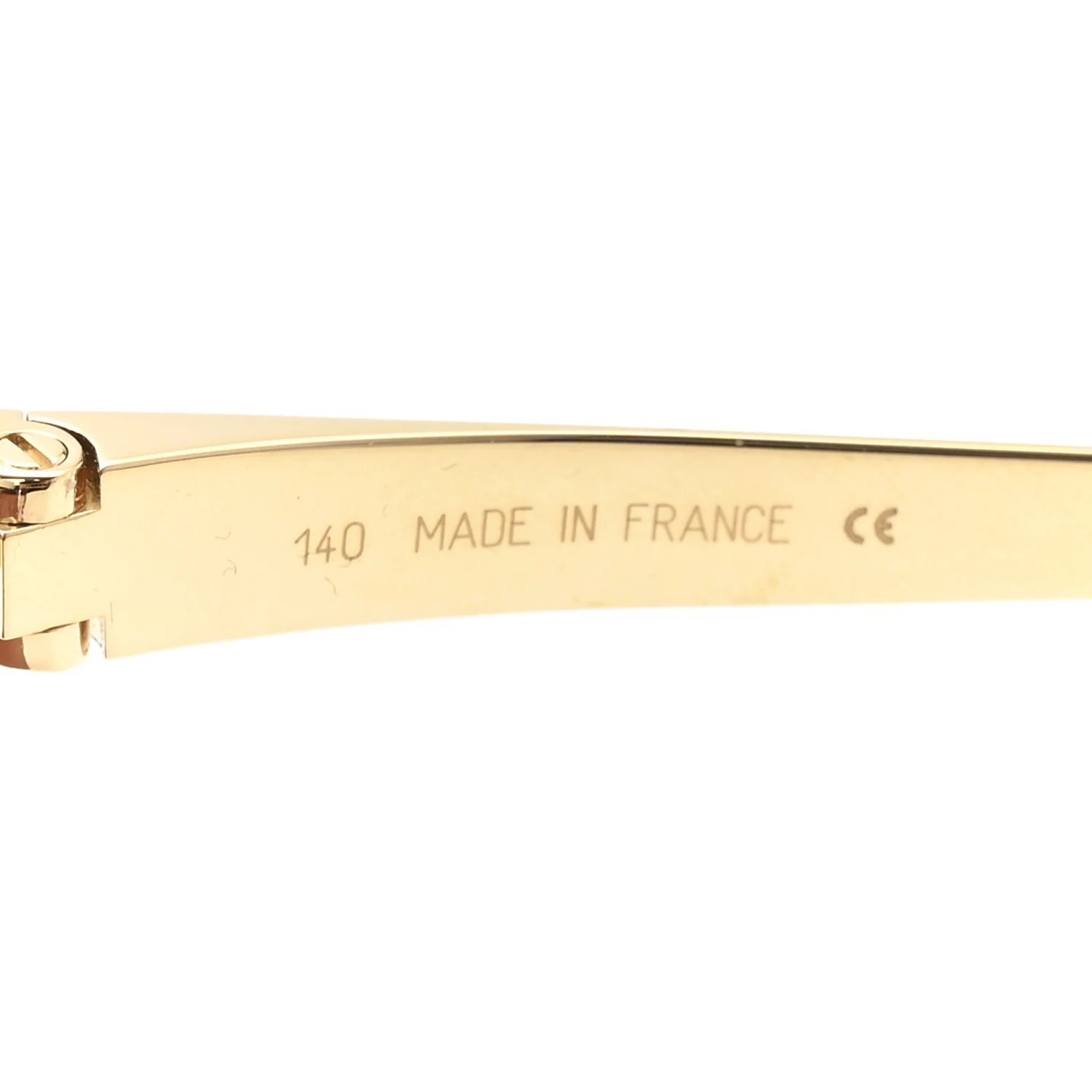Panthere De Cartier Cat Eye Sunglasses Gold - Image 6
