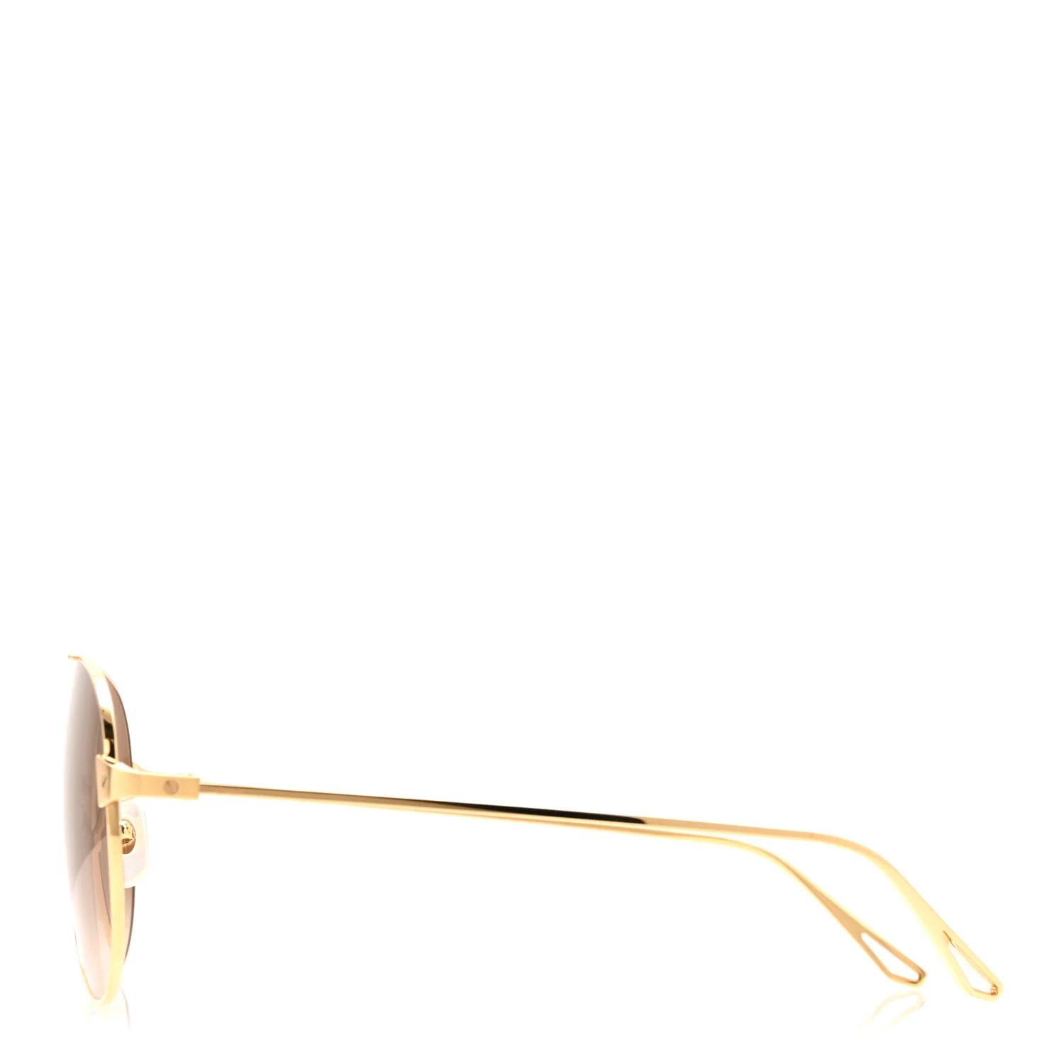 Santos Aviator Sunglasses CT0298S Gold - Image 3