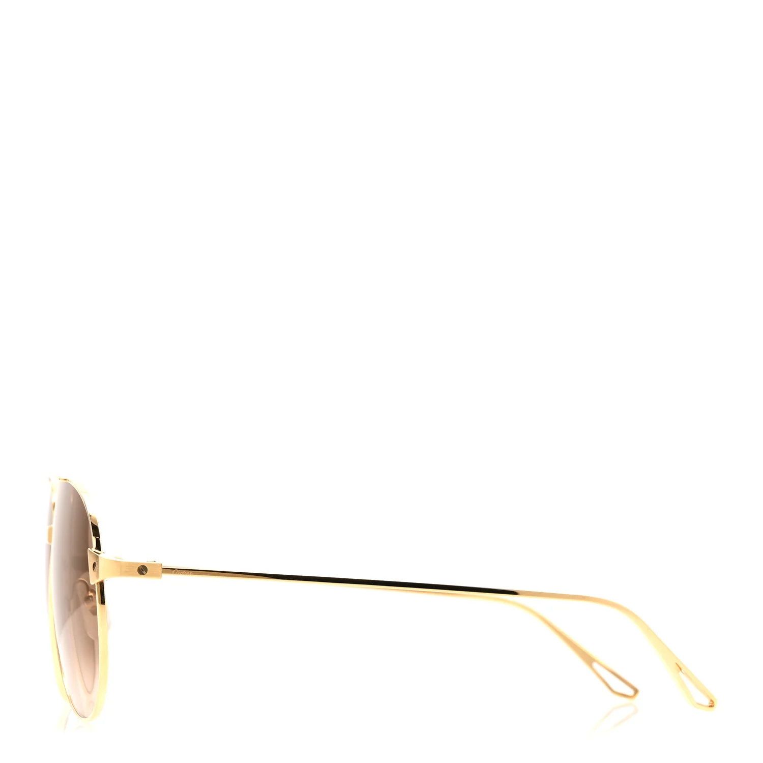 Santos Aviator Sunglasses CT0298S Gold - Image 8