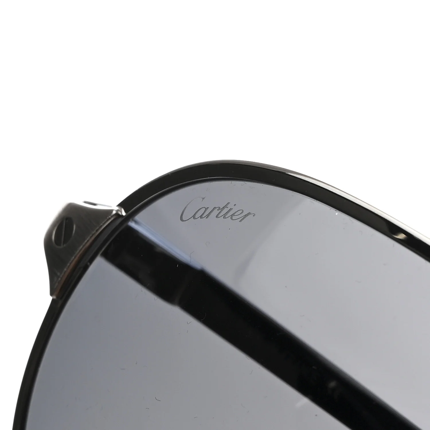 Santos de Cartier Sunglasses CT0034S Black - Image 7