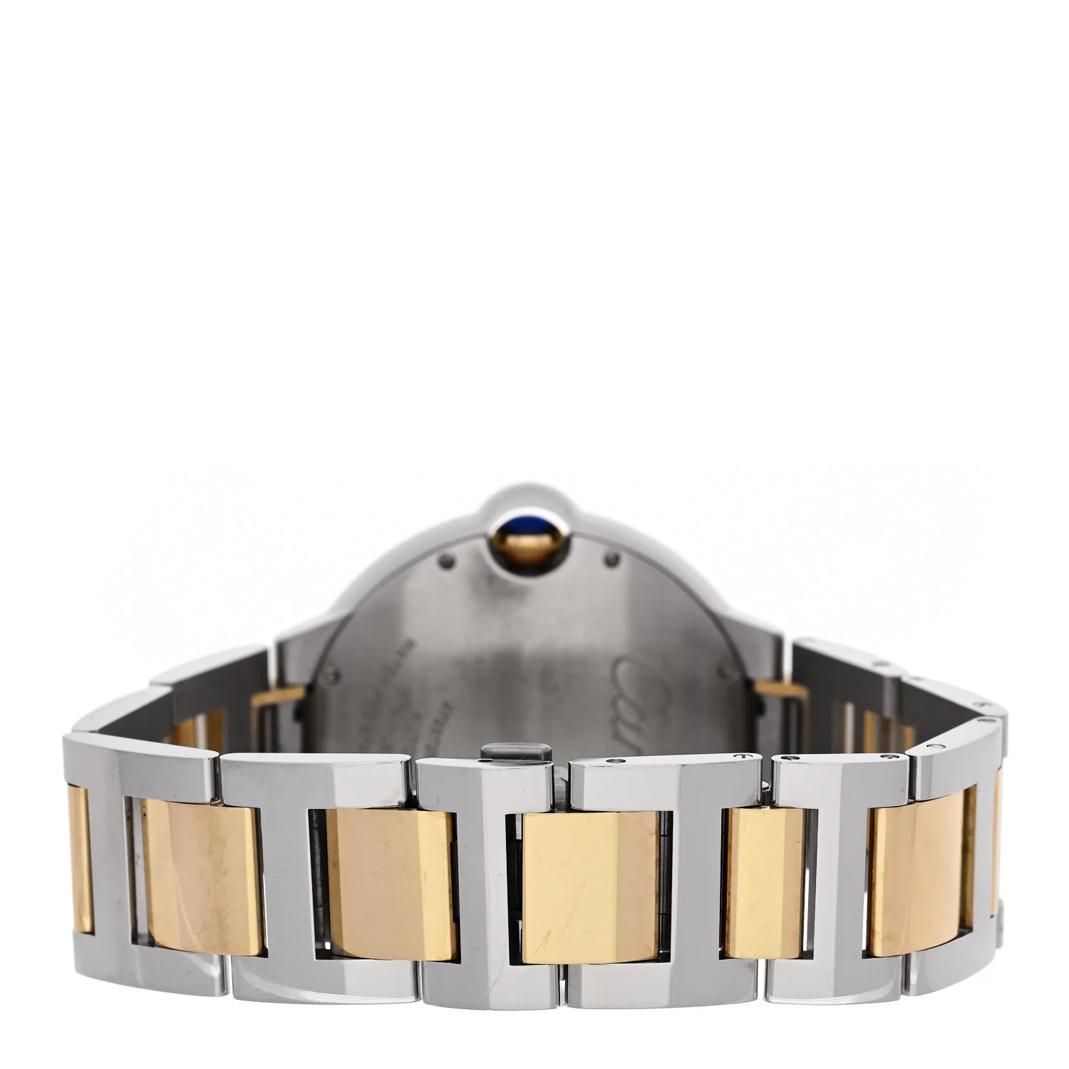 Stainless Steel 18K Yellow Gold 42mm Ballon Bleu De Cartier Automatic Watch - Image 3