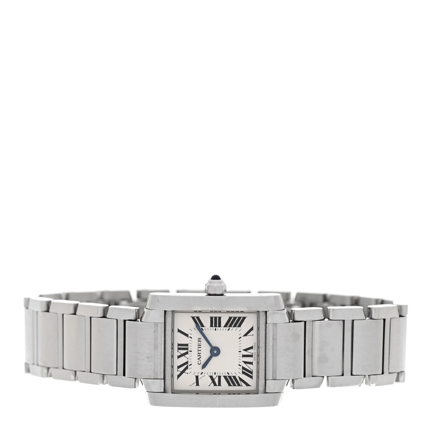 Stainless Steel 20mm Tank Francaise Quartz Watch - Image 2