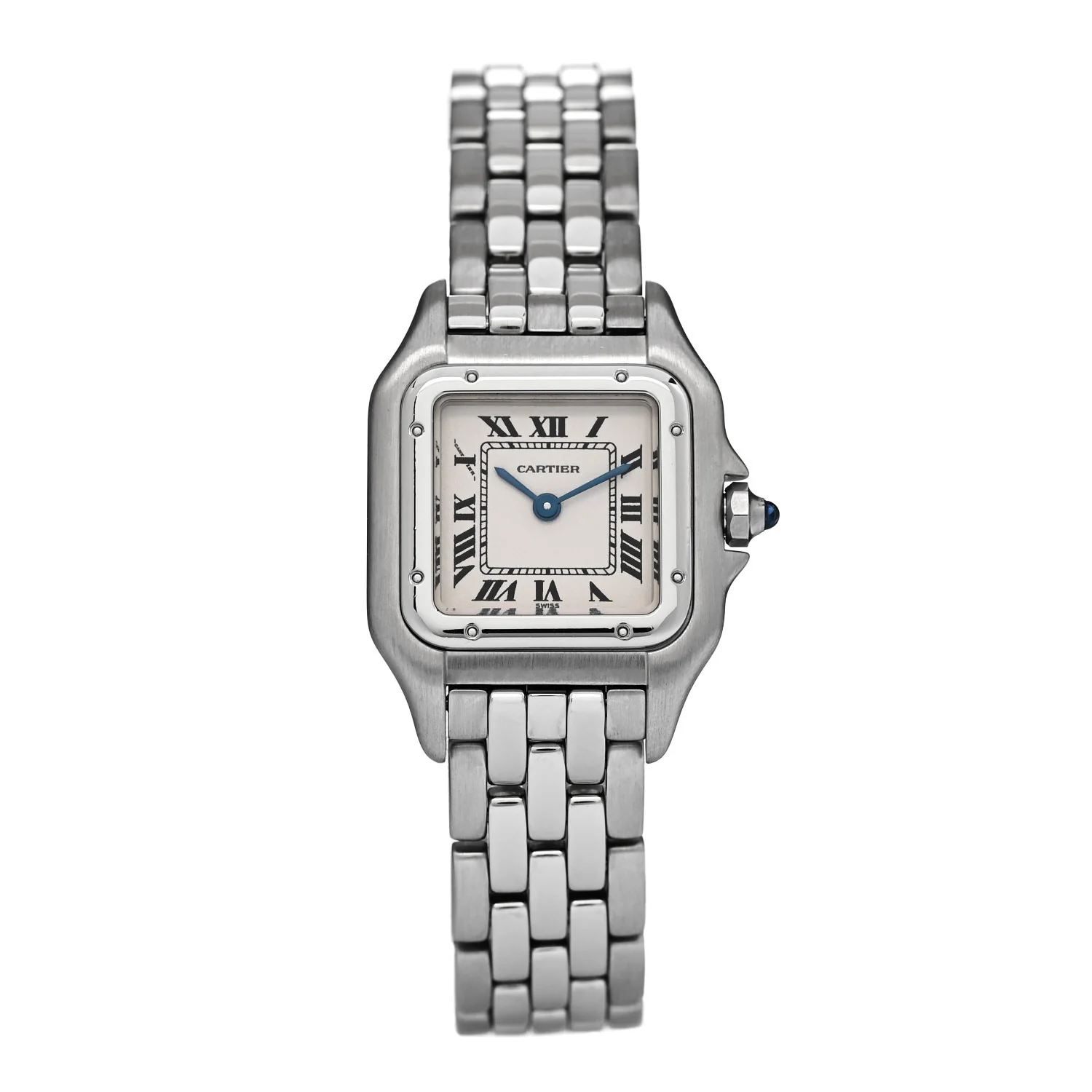 Stainless Steel 22mm Panthere Quartz Watch
