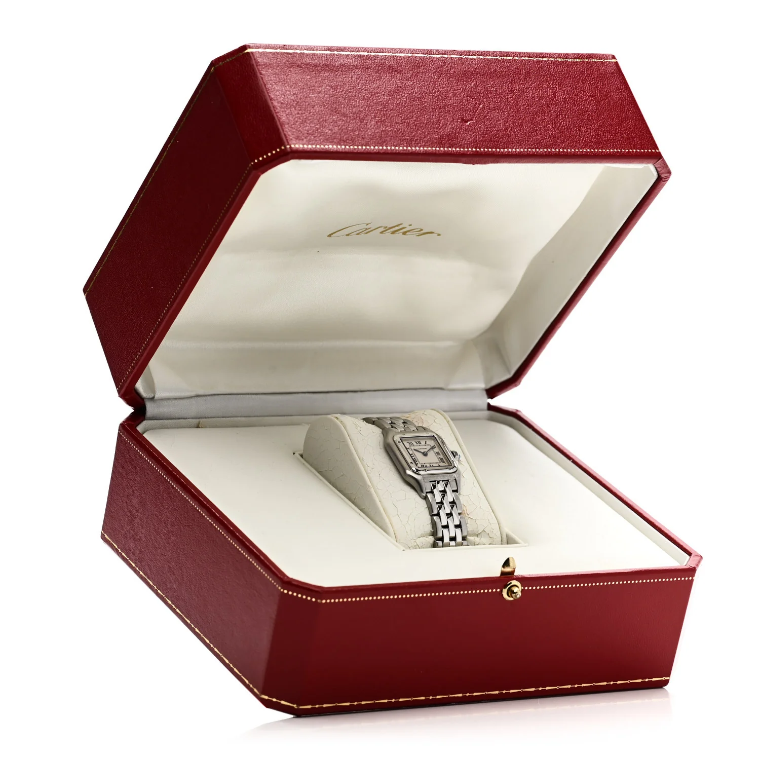 Stainless Steel 22mm Panthere Quartz Watch - Image 5
