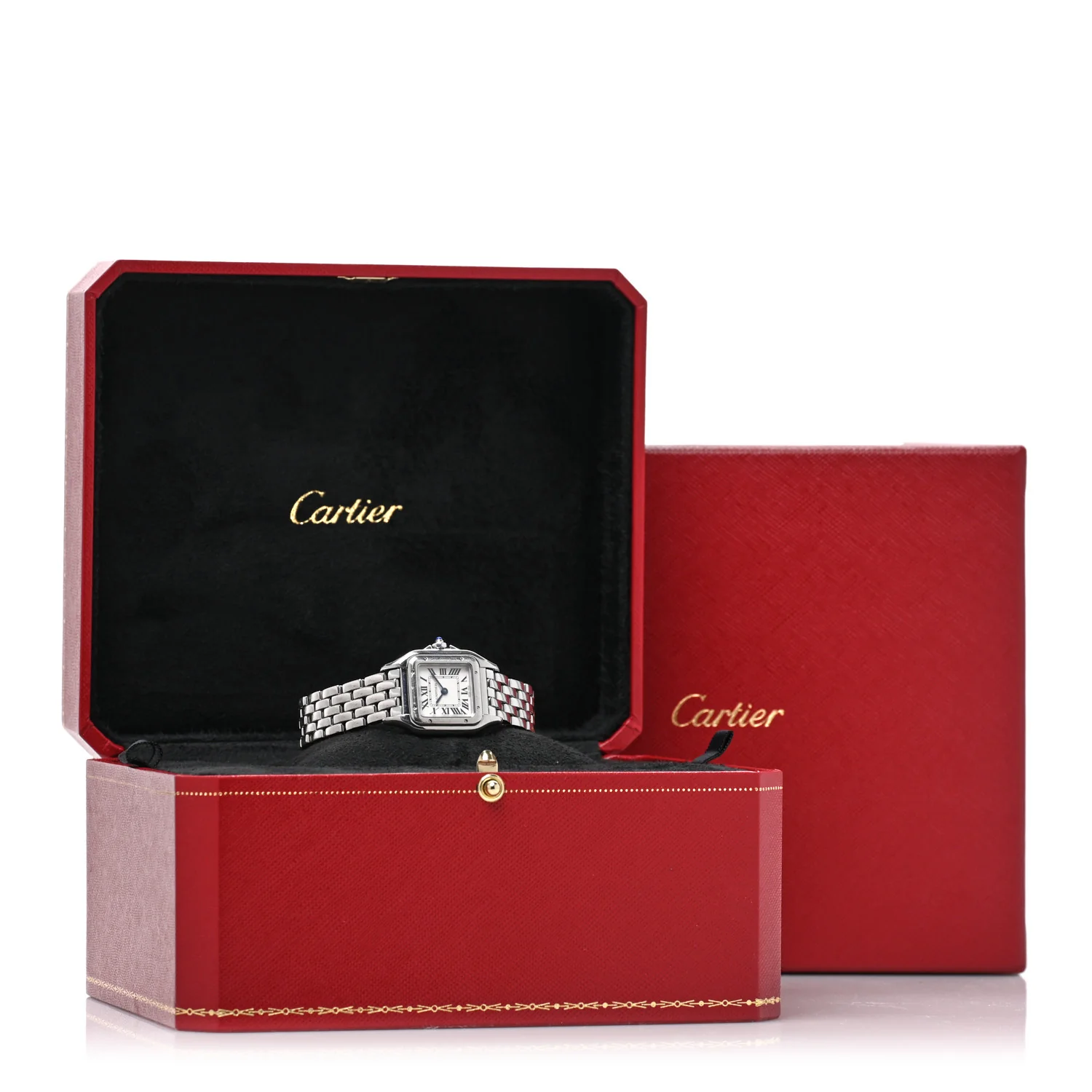 Stainless Steel 22mm Panthere Quartz Watch - Image 5