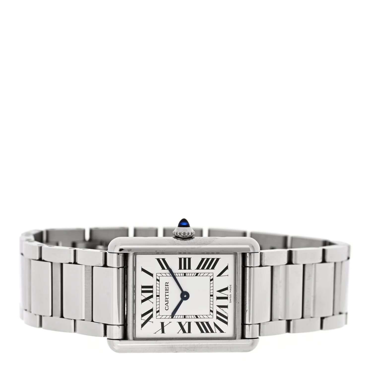 Stainless Steel 25mm Must de Cartier Tank Quartz Watch - Image 2