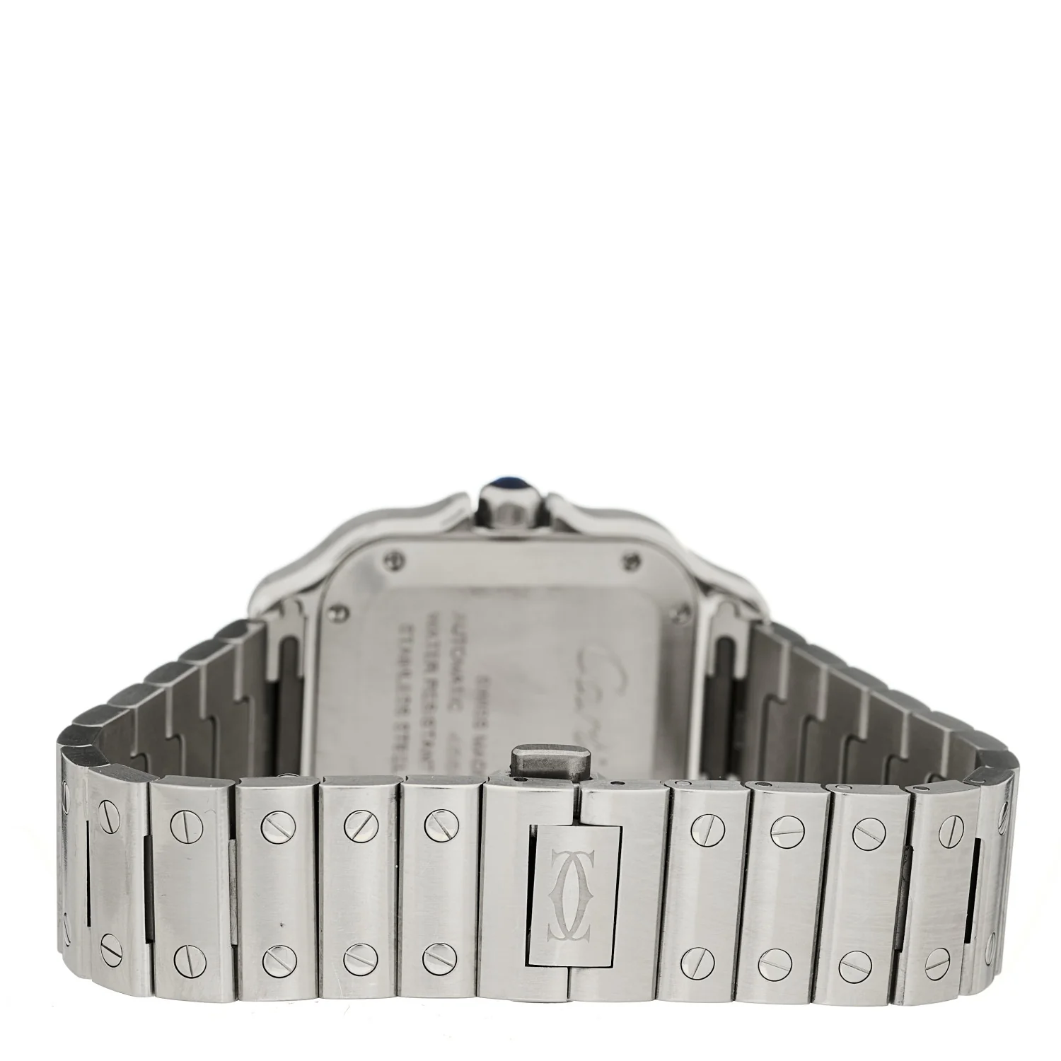 Stainless Steel 35mm Santos de Cartier Automatic Watch - Image 3