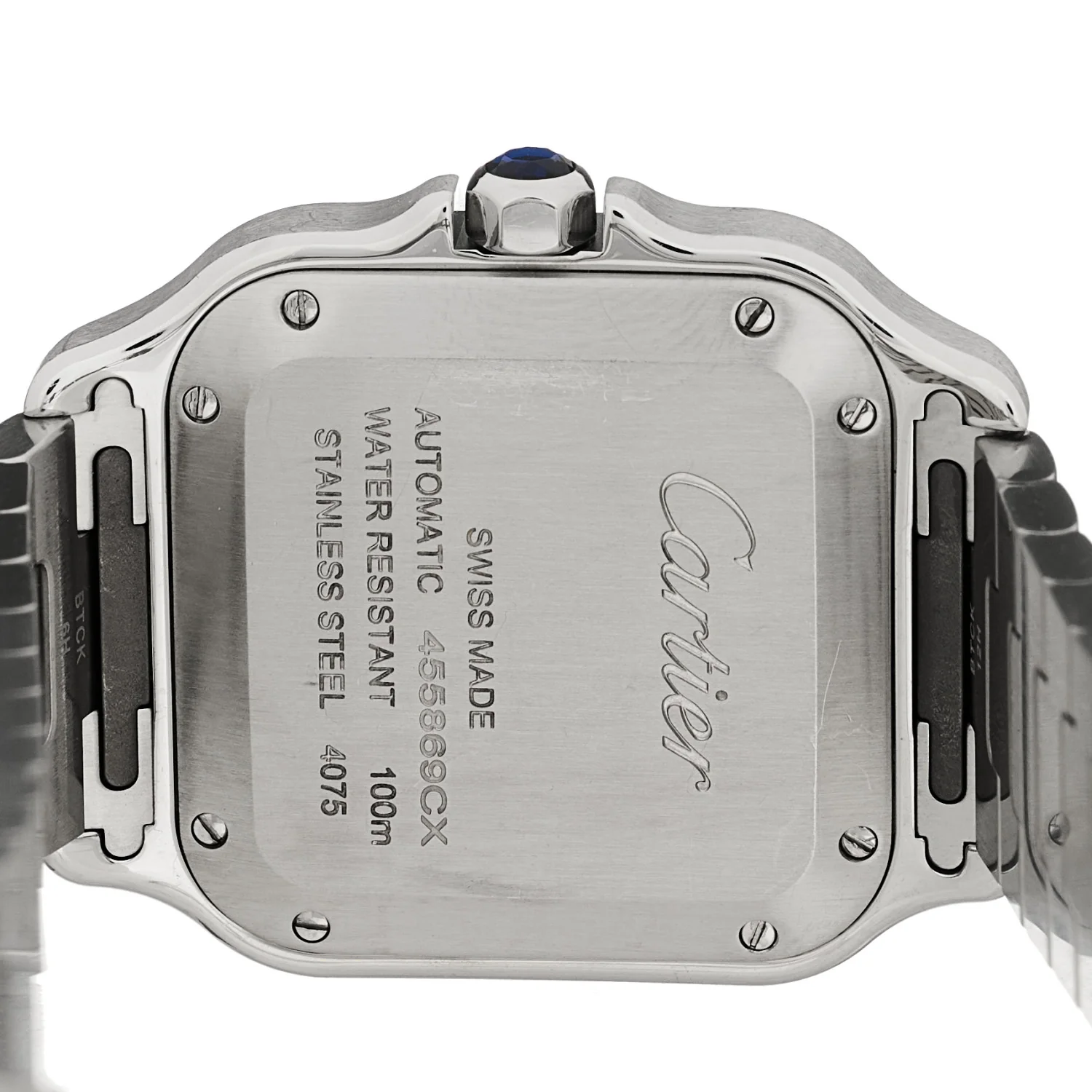 Stainless Steel 35mm Santos de Cartier Automatic Watch - Image 4