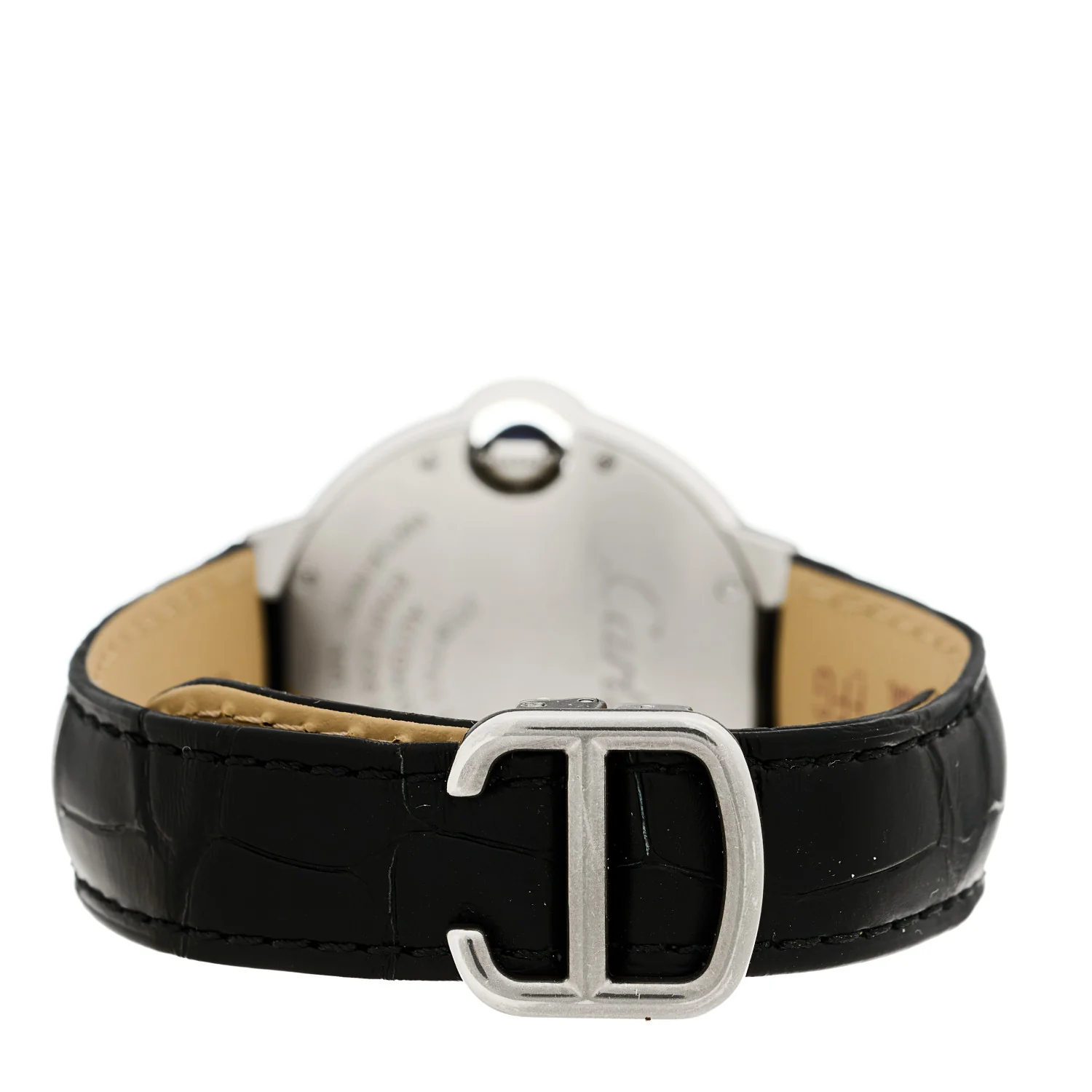 Stainless Steel Alligator 33mm Ballon Bleu De Cartier Automatic Watch - Image 3