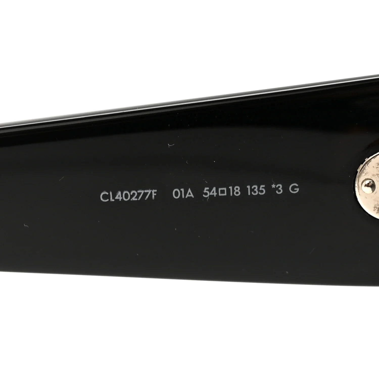 Acetate Bold 3 Dots Sunglasses CL40277F Black - Image 12