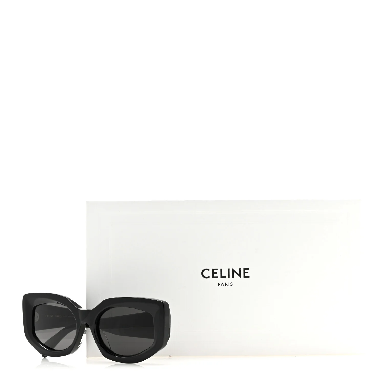 Acetate Bold 3 Dots Sunglasses CL40277F Black - Image 14