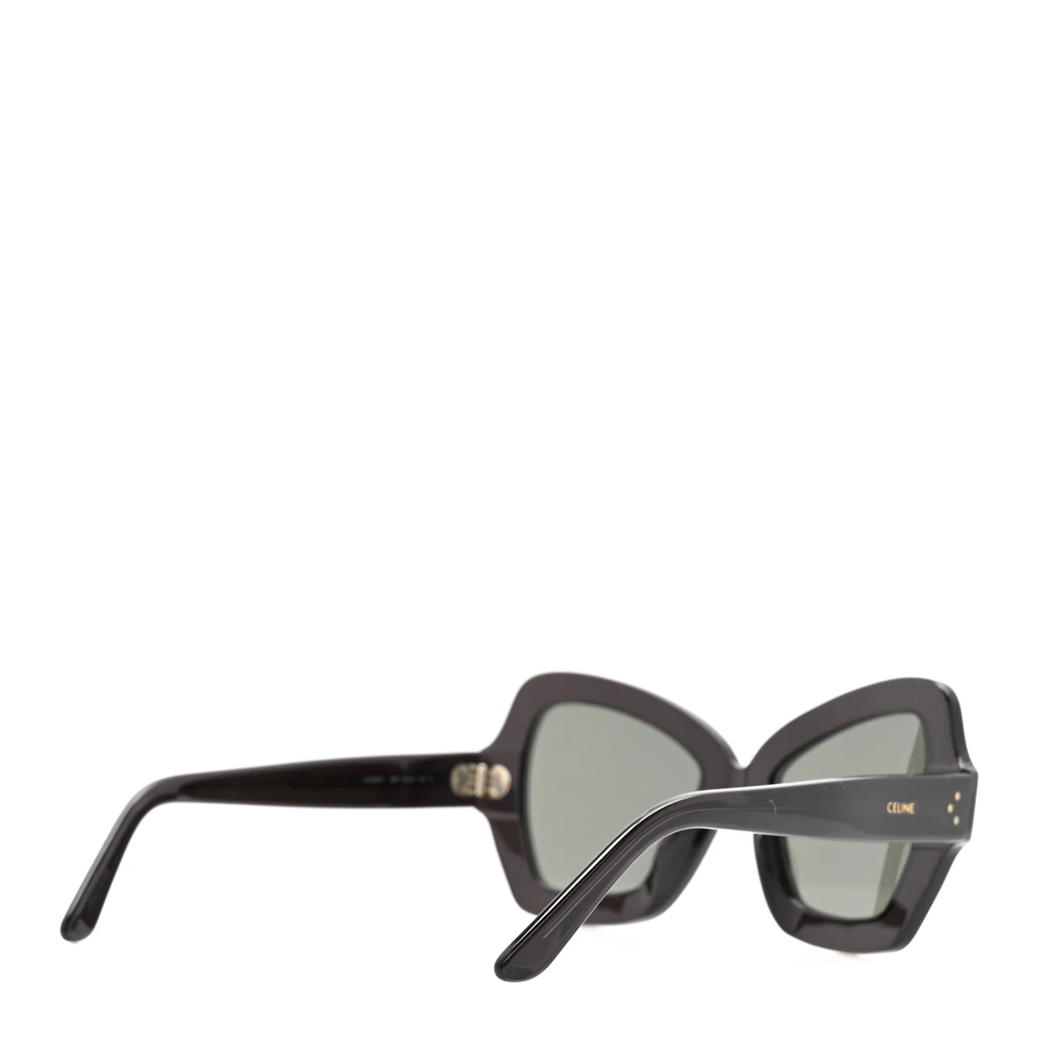 Acetate Butterfly Sunglasses CL 40067I Black - Image 4