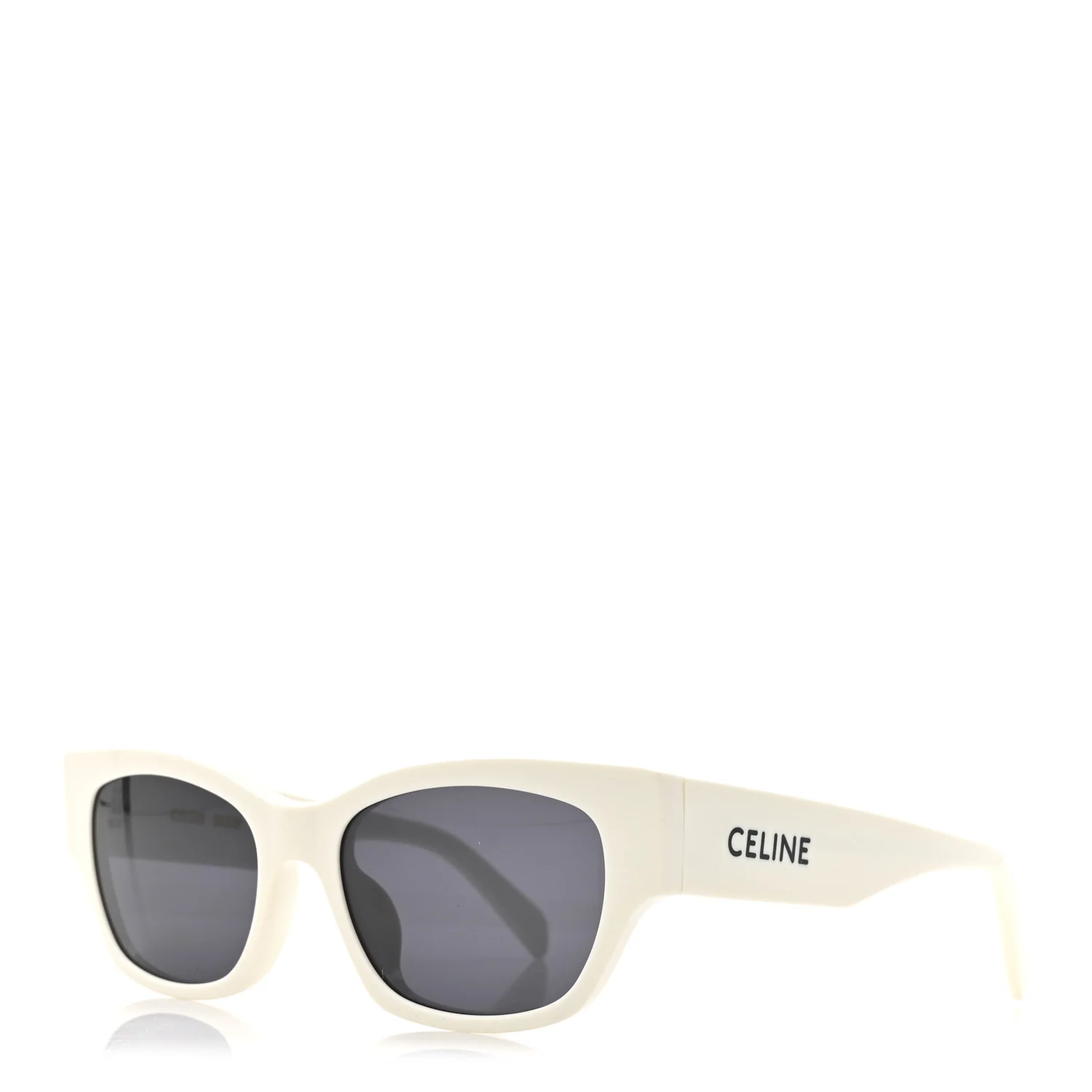 Acetate Cat Eye Sunglasses CL 40197U White