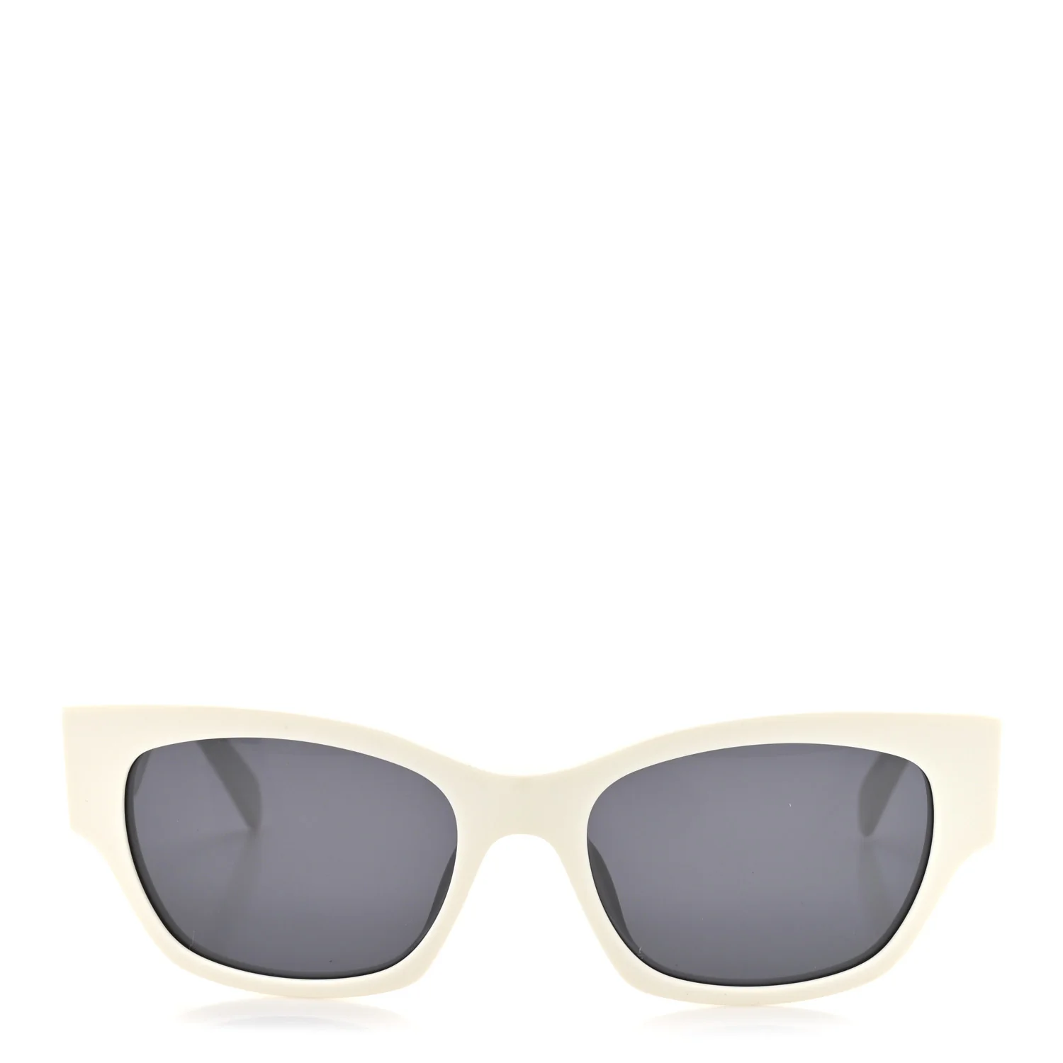 Acetate Cat Eye Sunglasses CL 40197U White - Image 2