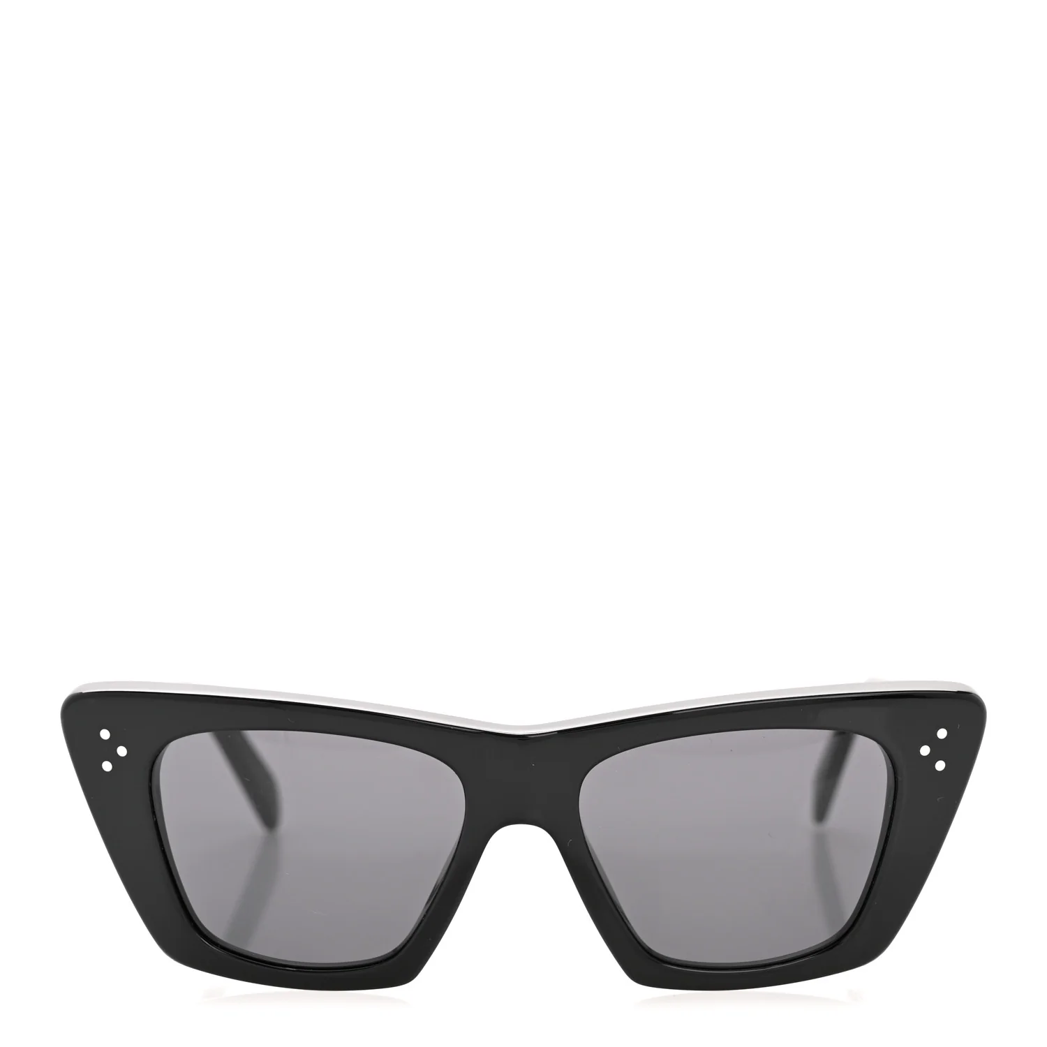 Acetate Cat Eye Sunglasses CL40187I Black - Image 2