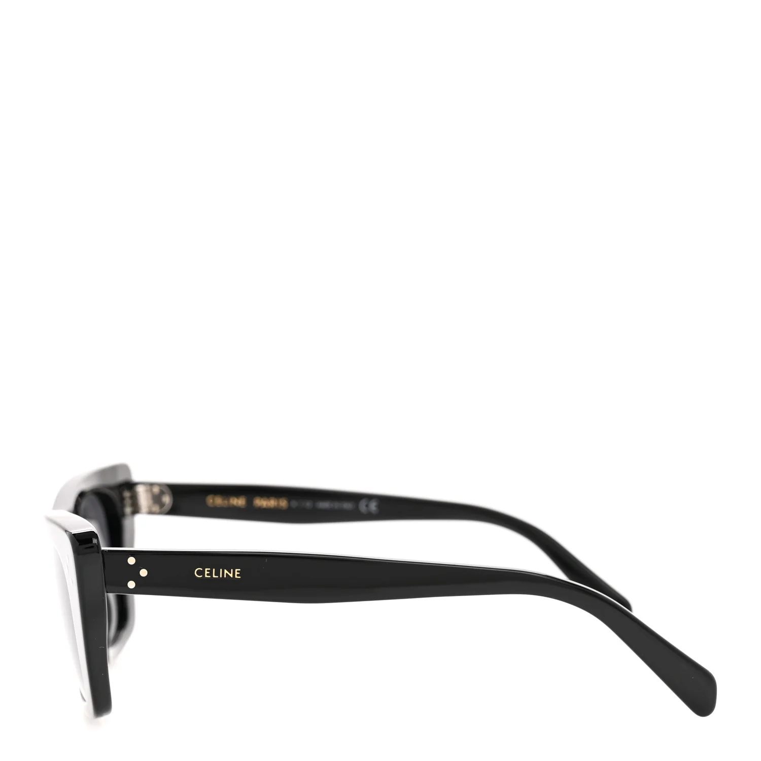 Acetate Cat Eye Sunglasses CL40187I Black - Image 3