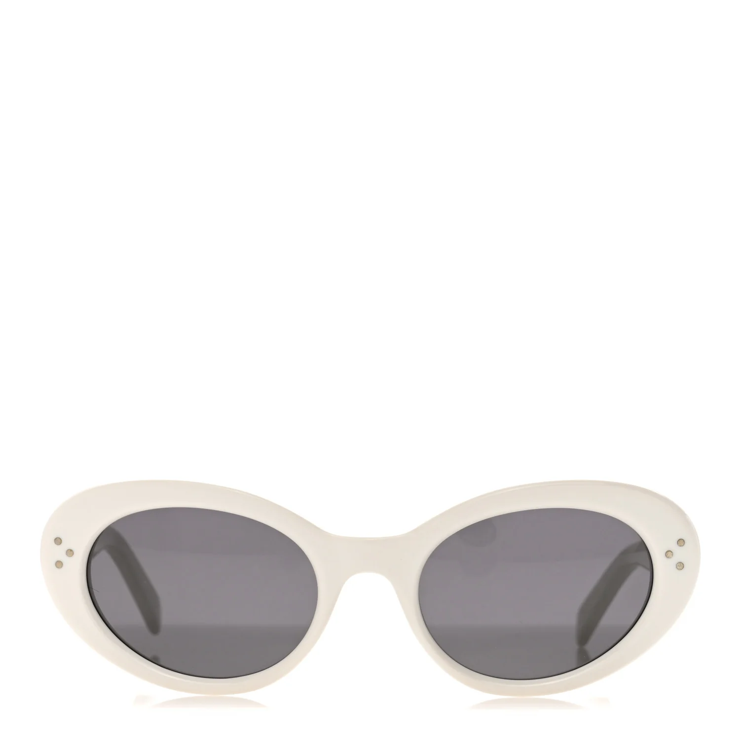 Acetate Cat Eye Sunglasses CL401931 White - Image 2
