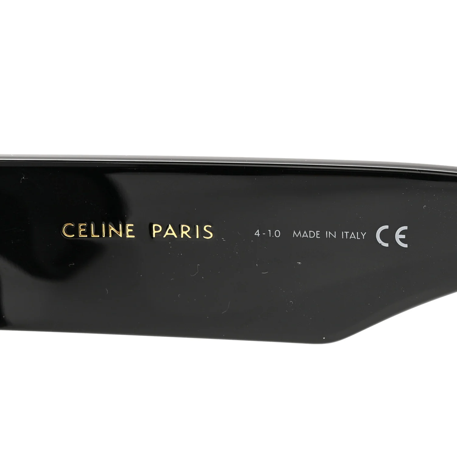 Acetate Flat Top Rectangular Sunglasses CL400921 Black - Image 10