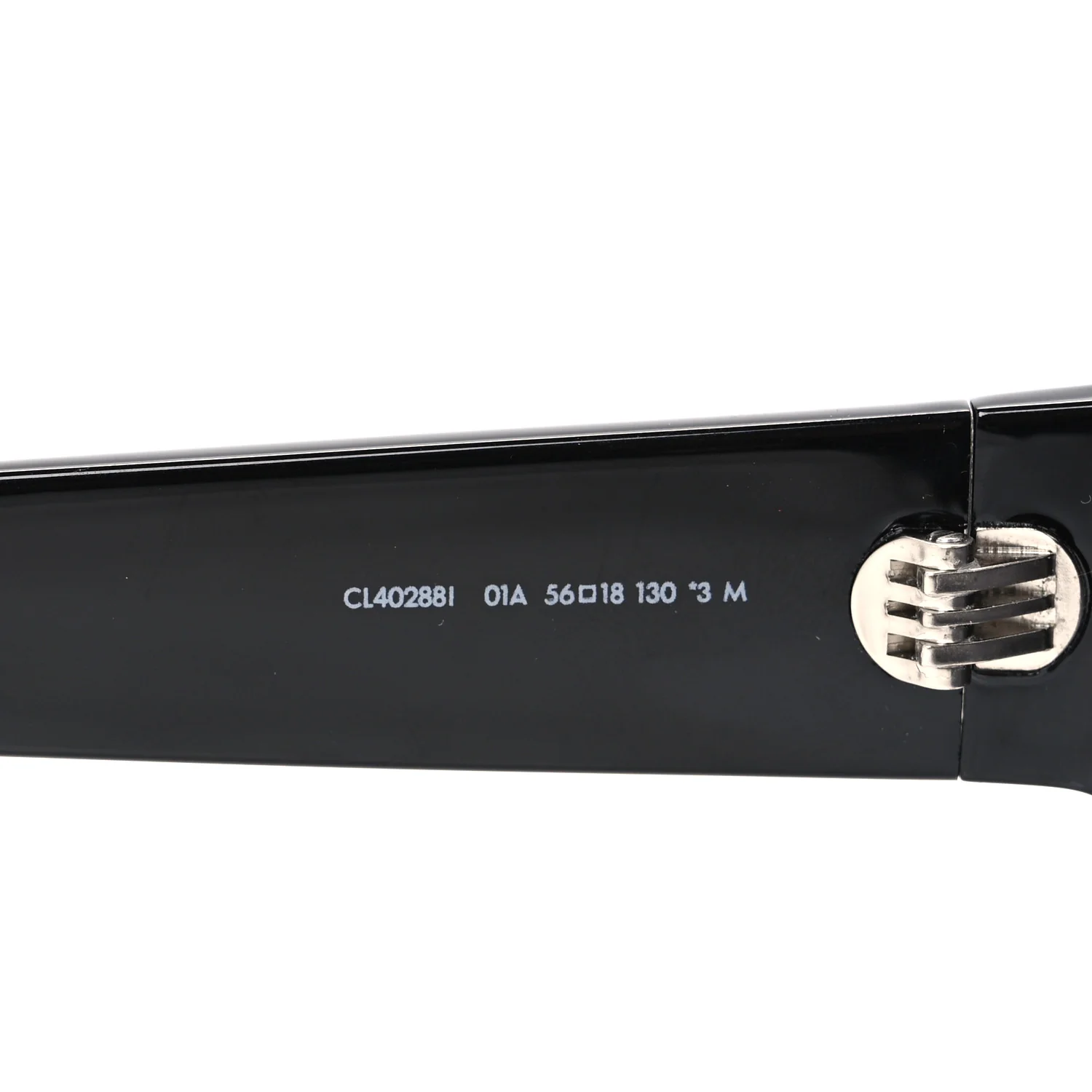 Acetate Monochroms Cat Eye Sunglasses CL40288I Black - Image 6