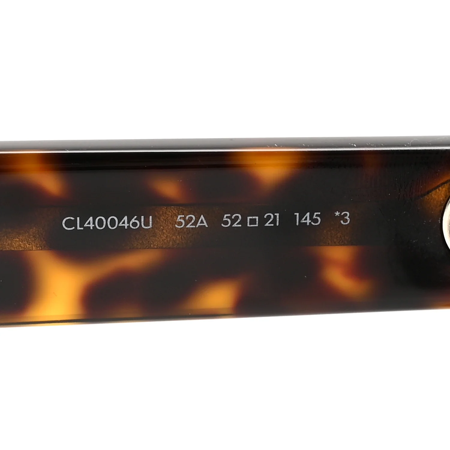 Acetate Sunglasses CL40046U Dark Havana - Image 11