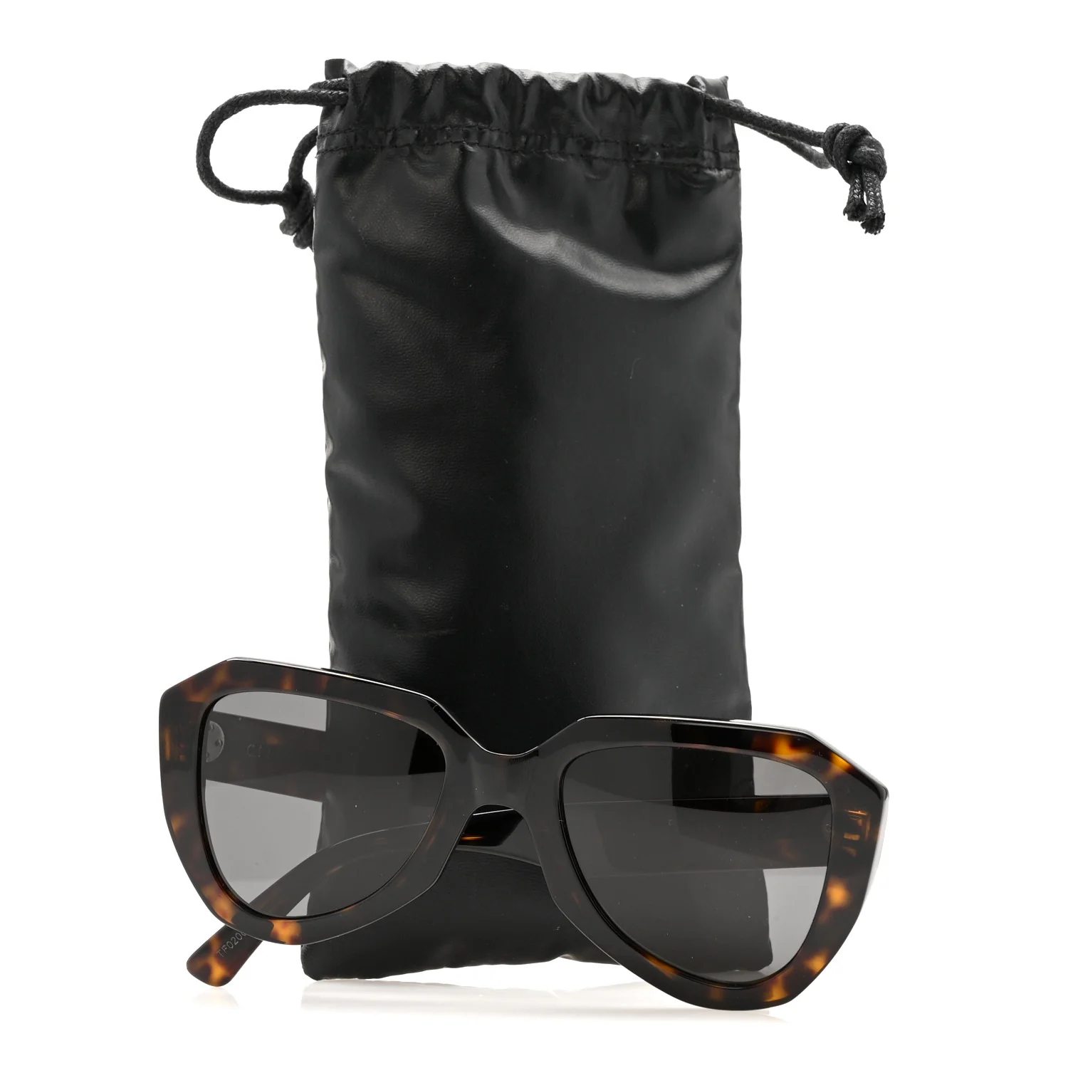 Acetate Sunglasses CL40046U Dark Havana - Image 13