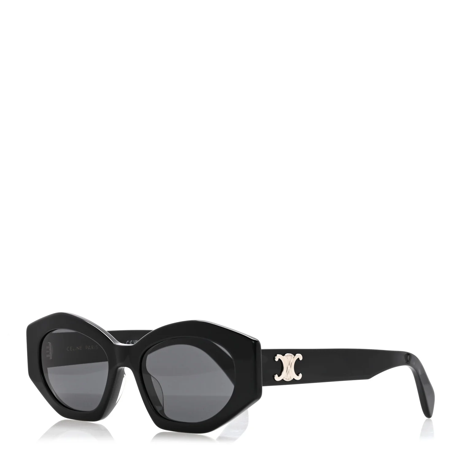 Acetate Triomphe 01 Sunglasses CL 40238U Black