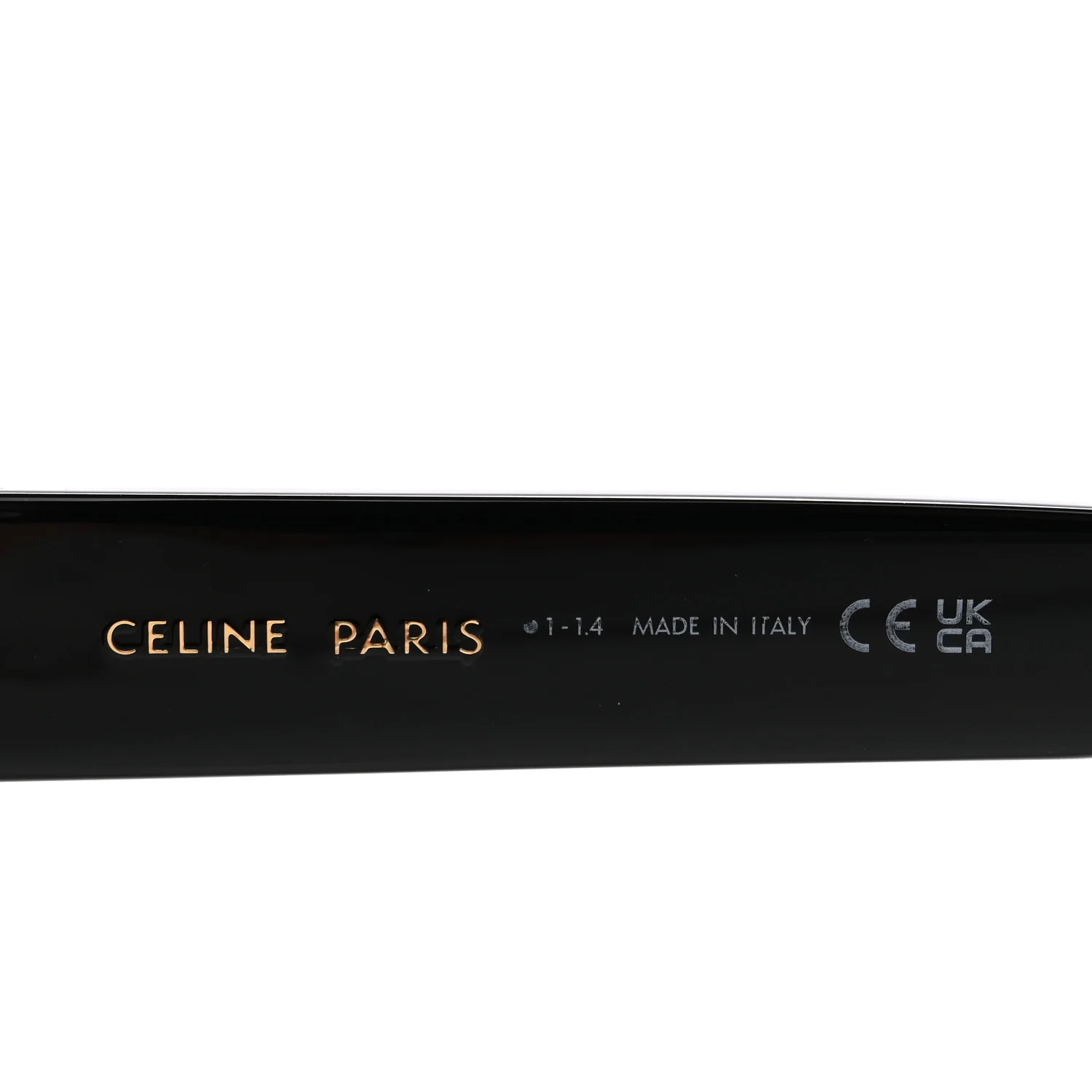 Acetate Triomphe 01 Sunglasses CL 40238U Black - Image 6