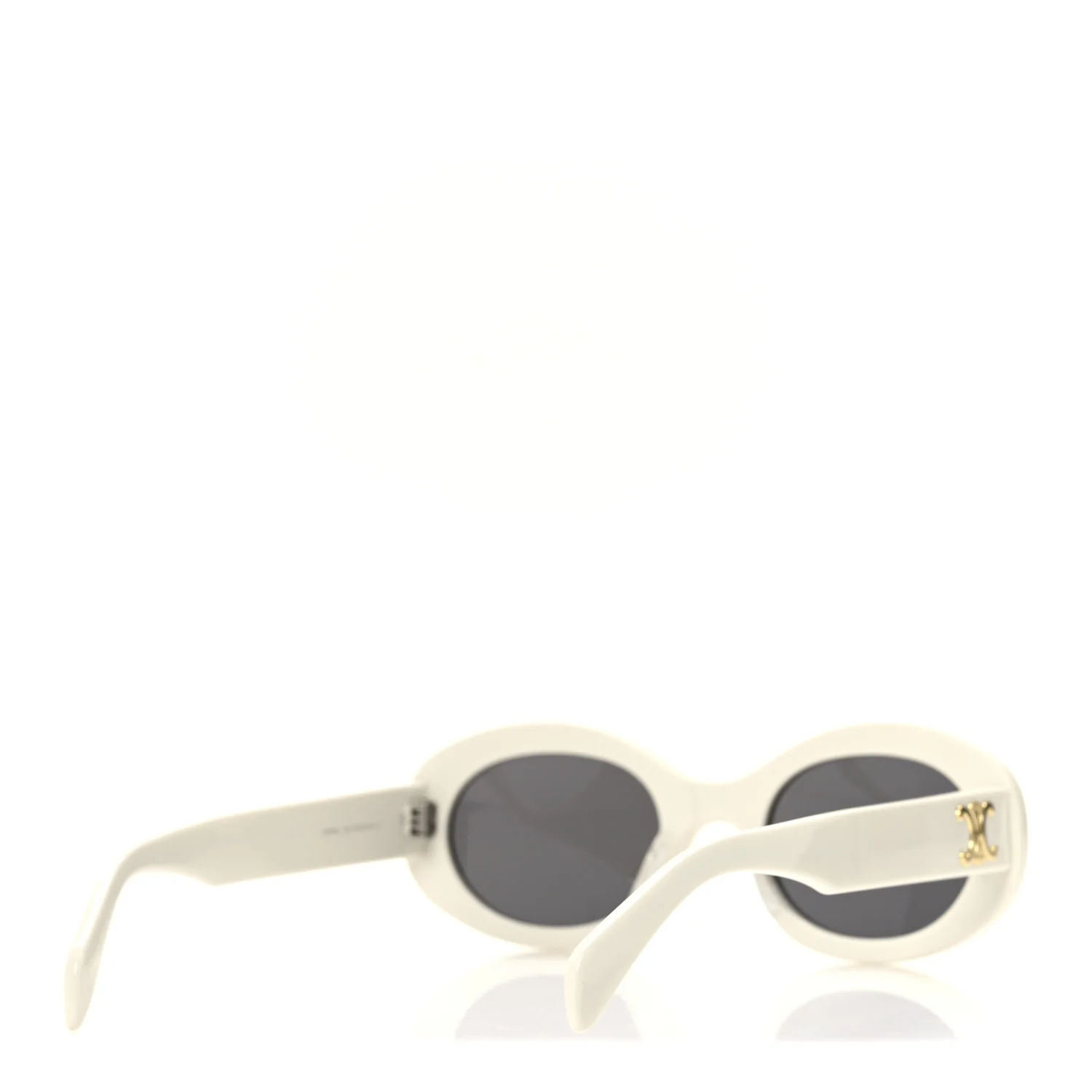 Acetate Triomphe 01 Sunglasses CL40194U White - Image 4
