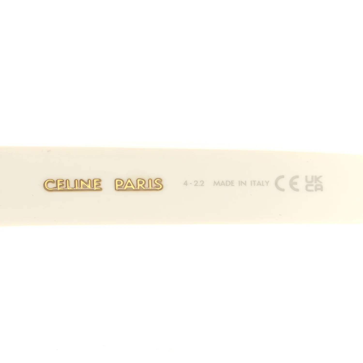 Acetate Triomphe 01 Sunglasses CL40194U White - Image 5