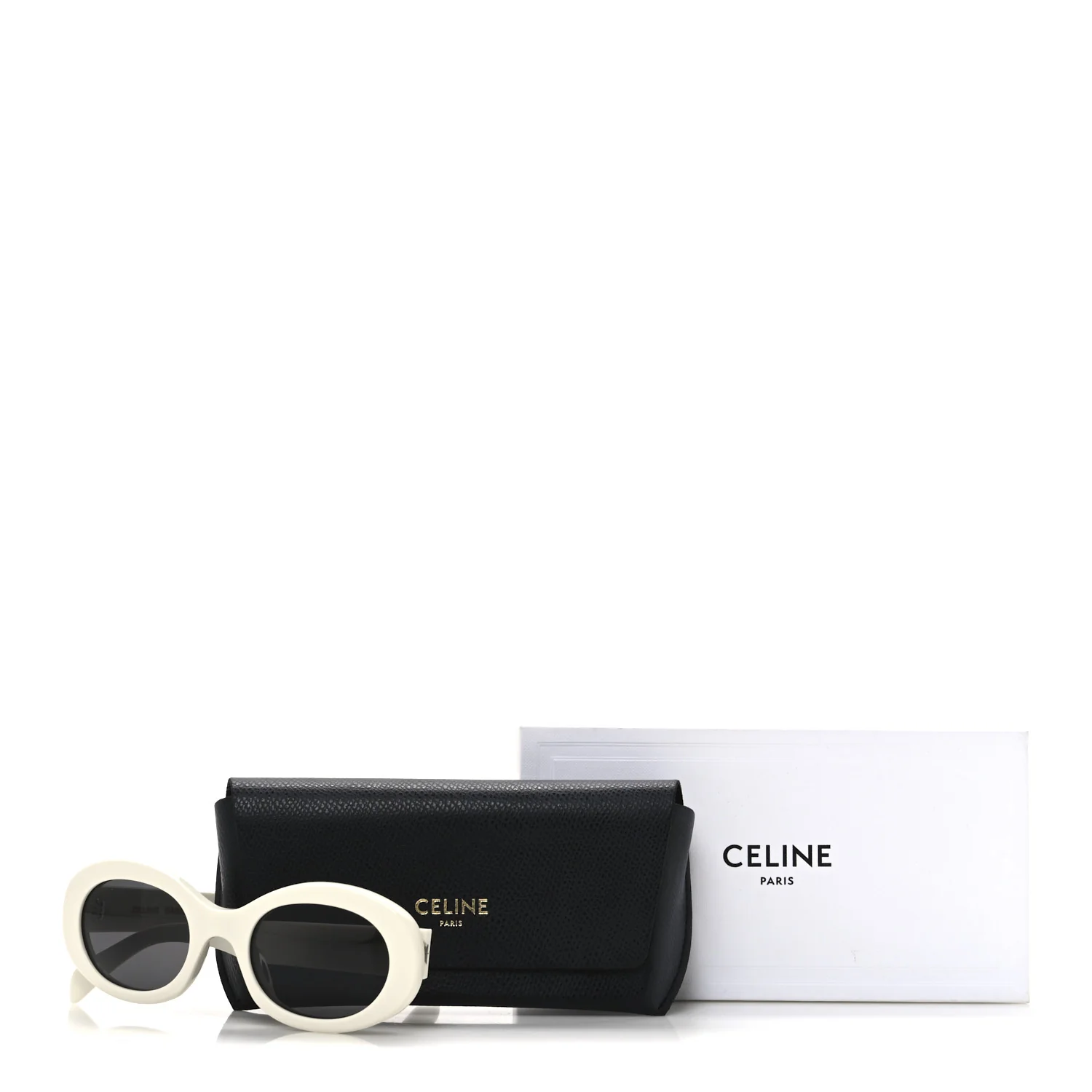 Acetate Triomphe 01 Sunglasses CL40194U White - Image 7