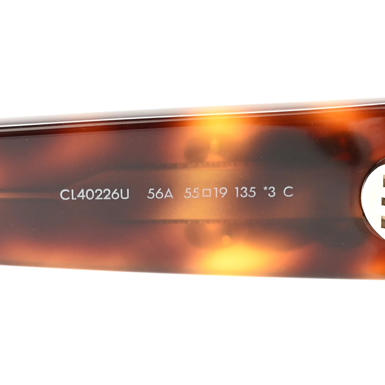 Acetate Triomphe 01 Sunglasses CL40226U Gradient Havana - Image 6
