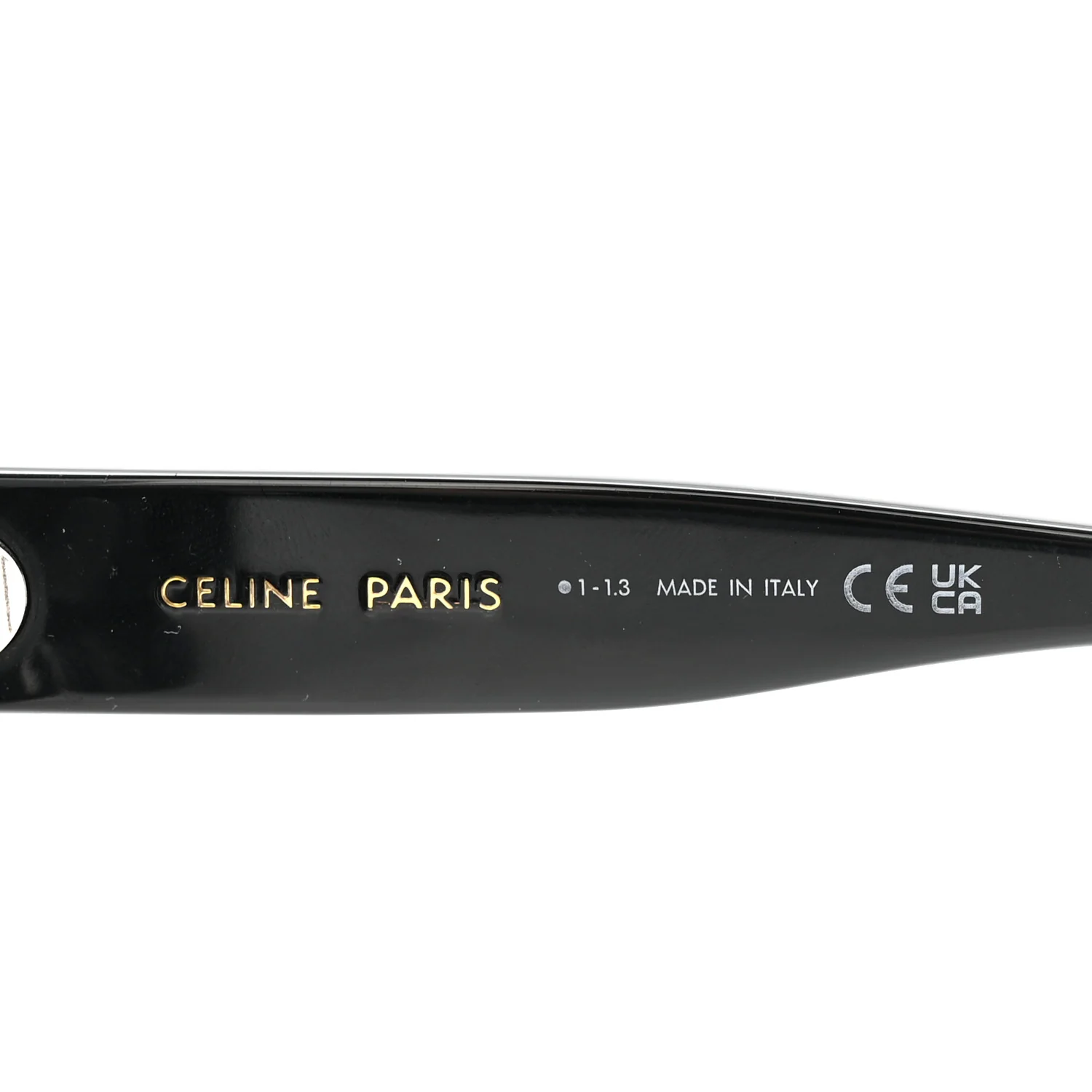 Acetate Triomphe 01 Sunglasses CL40262U Black - Image 5