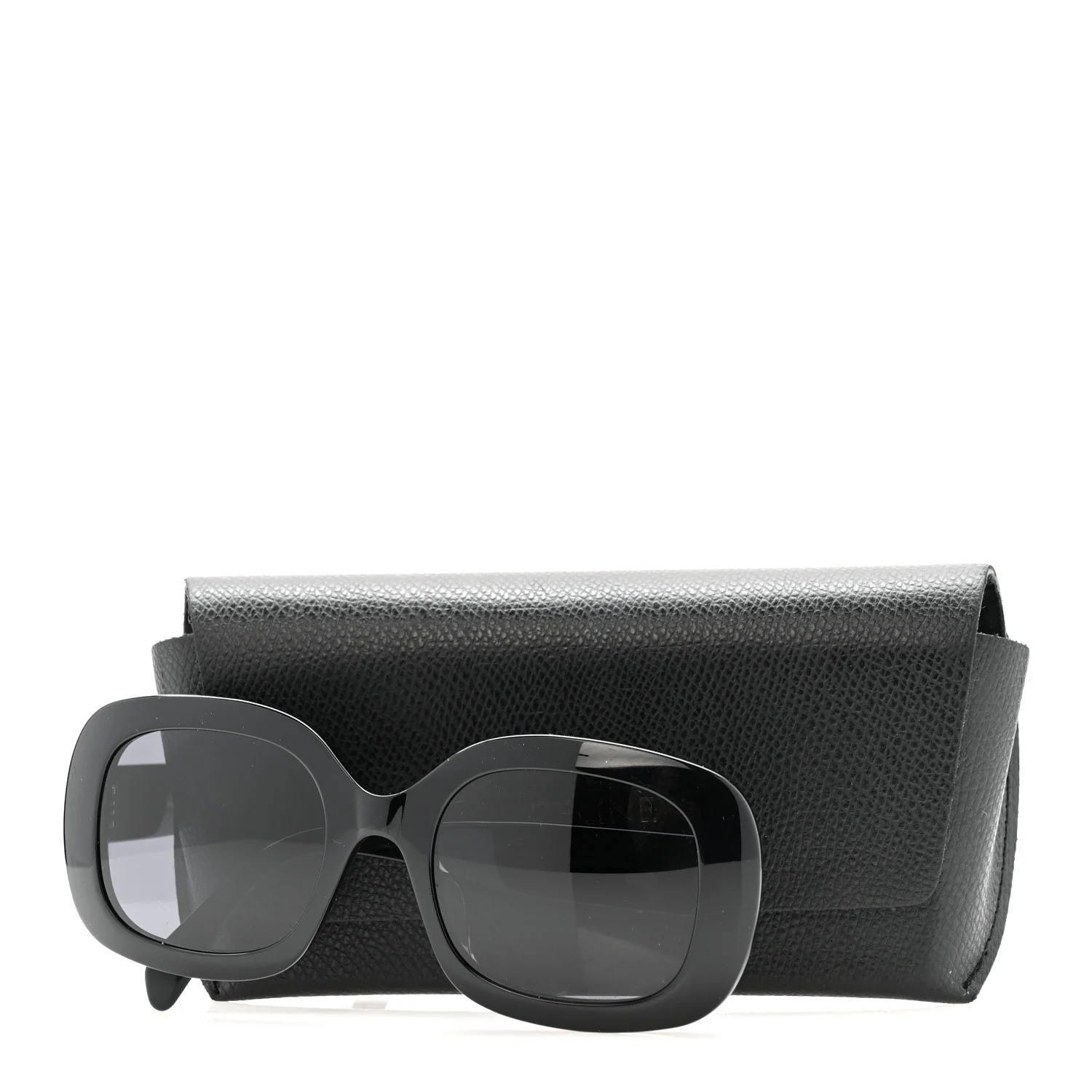 Acetate Triomphe 01 Sunglasses CL40262U Black - Image 7