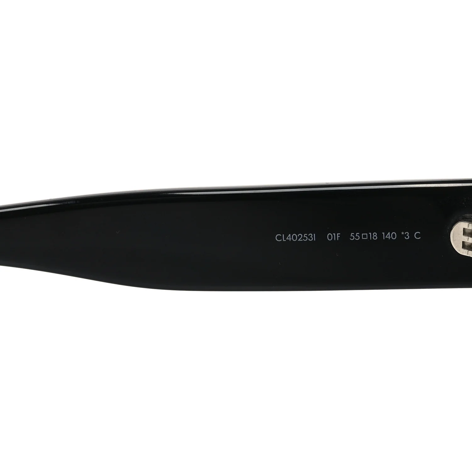 Acetate Triomphe 09 Sunglasses CL40253I Black - Image 6