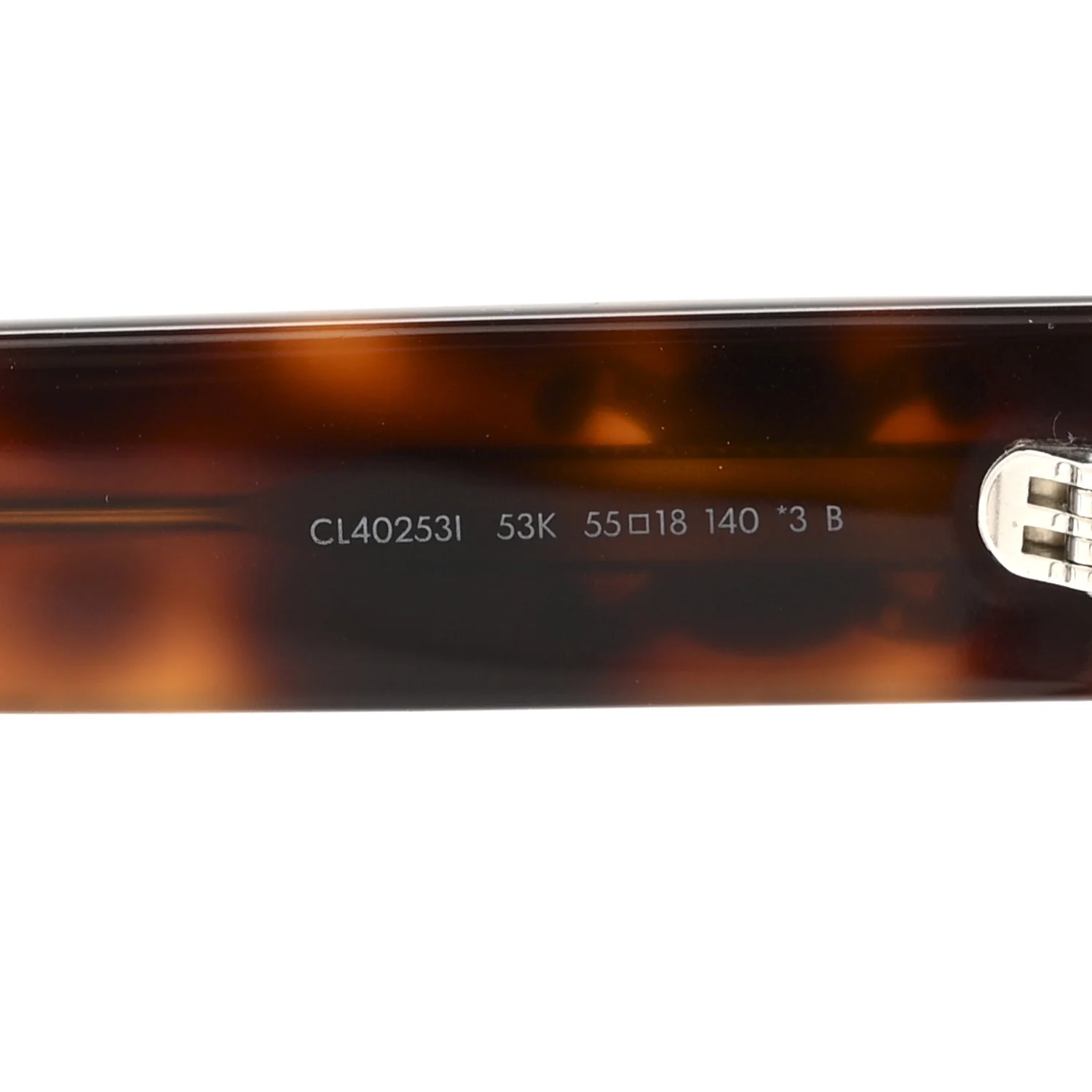 Acetate Triomphe 09 Sunglasses CL40253I Classic Havana - Image 7