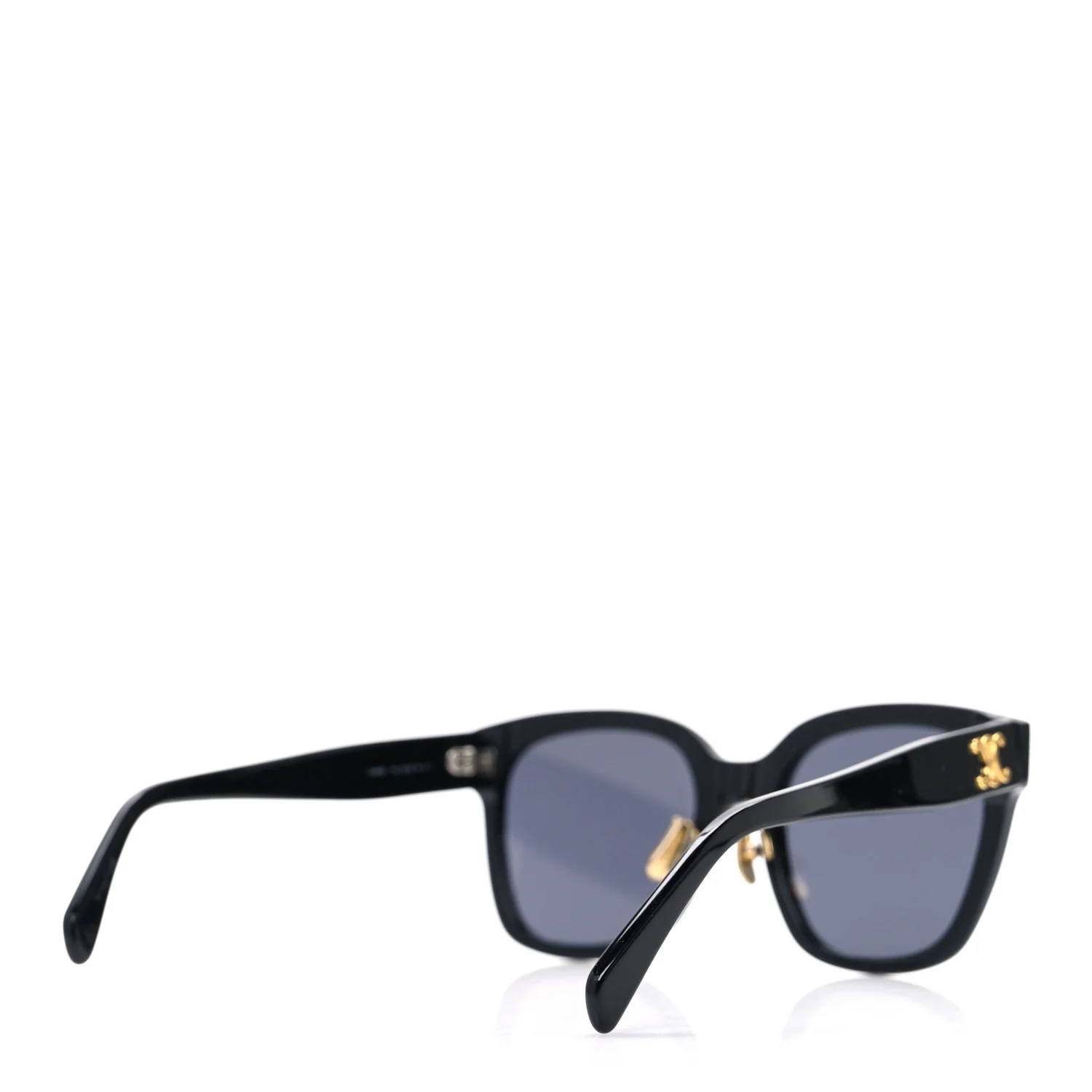 Acetate Triomphe Sunglasses CL40222F Black - Image 4