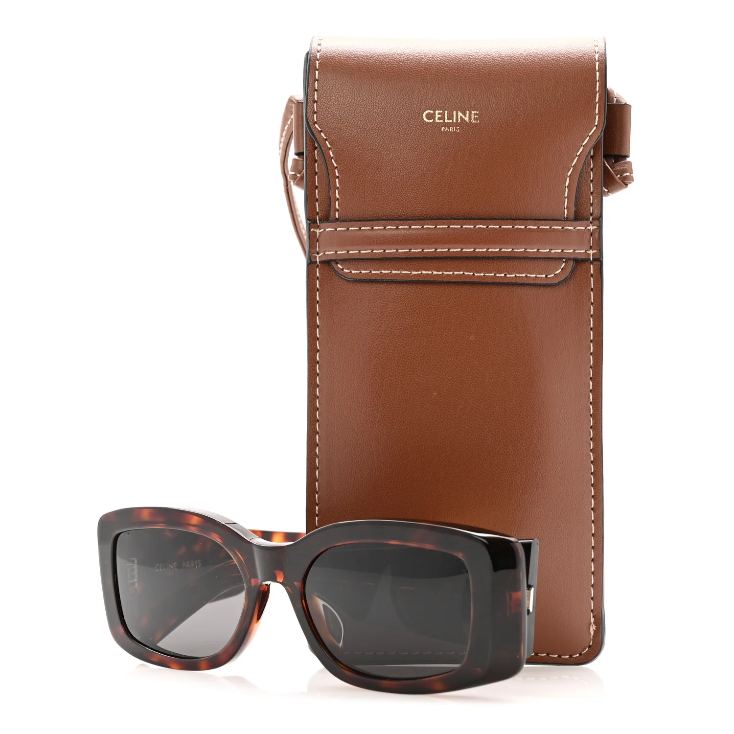 Acetate Triomphe XL 01 Sunglasses CL40282U Tortoise - Image 7