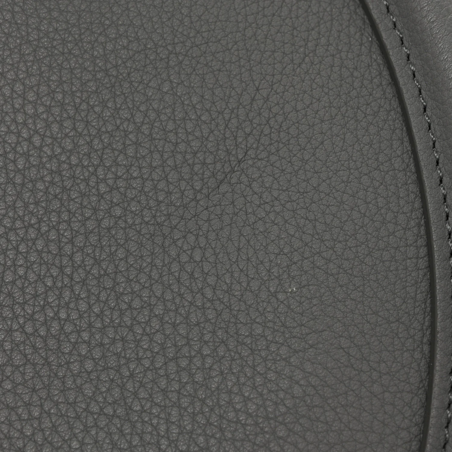 Baby Drummed Calfskin Micro Luggage Kohl - Image 13