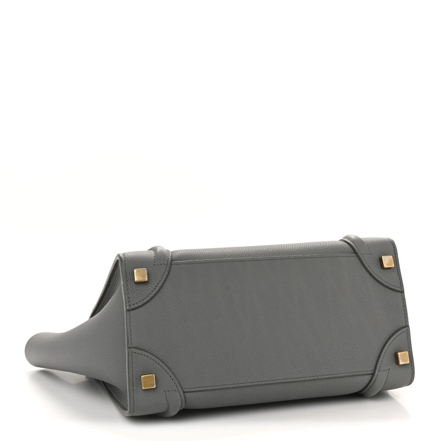 Baby Drummed Calfskin Micro Luggage Kohl - Image 4