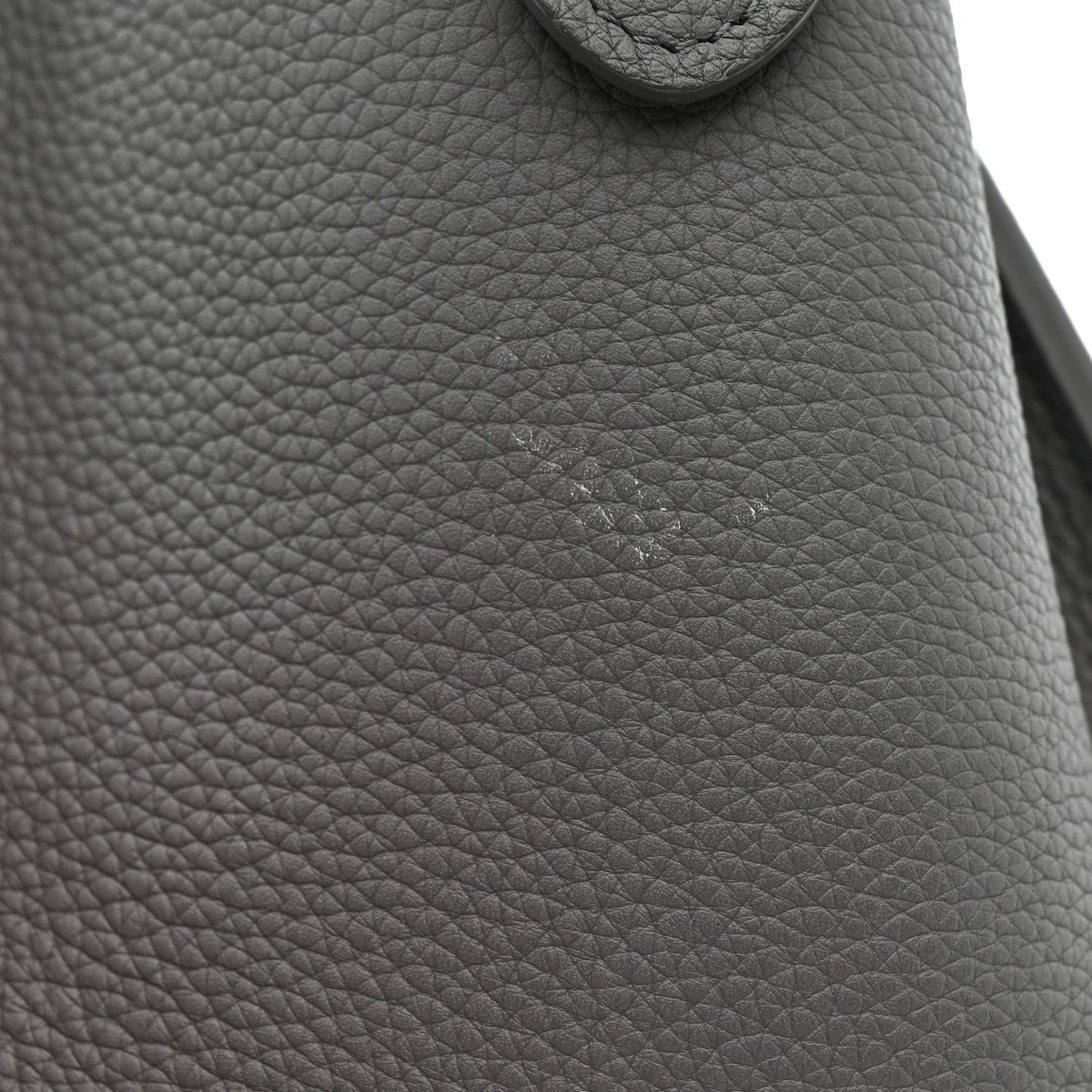 Baby Drummed Calfskin Micro Luggage Kohl - Image 12