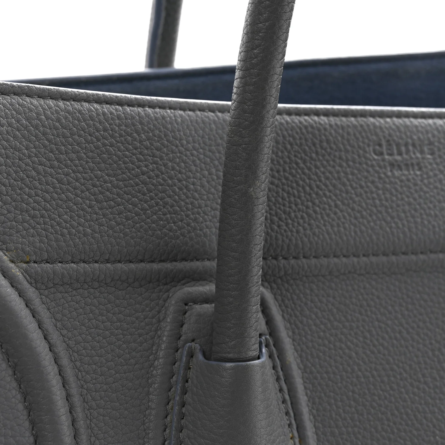 Baby Grained Calfskin Medium Phantom Luggage Kohl - Image 14
