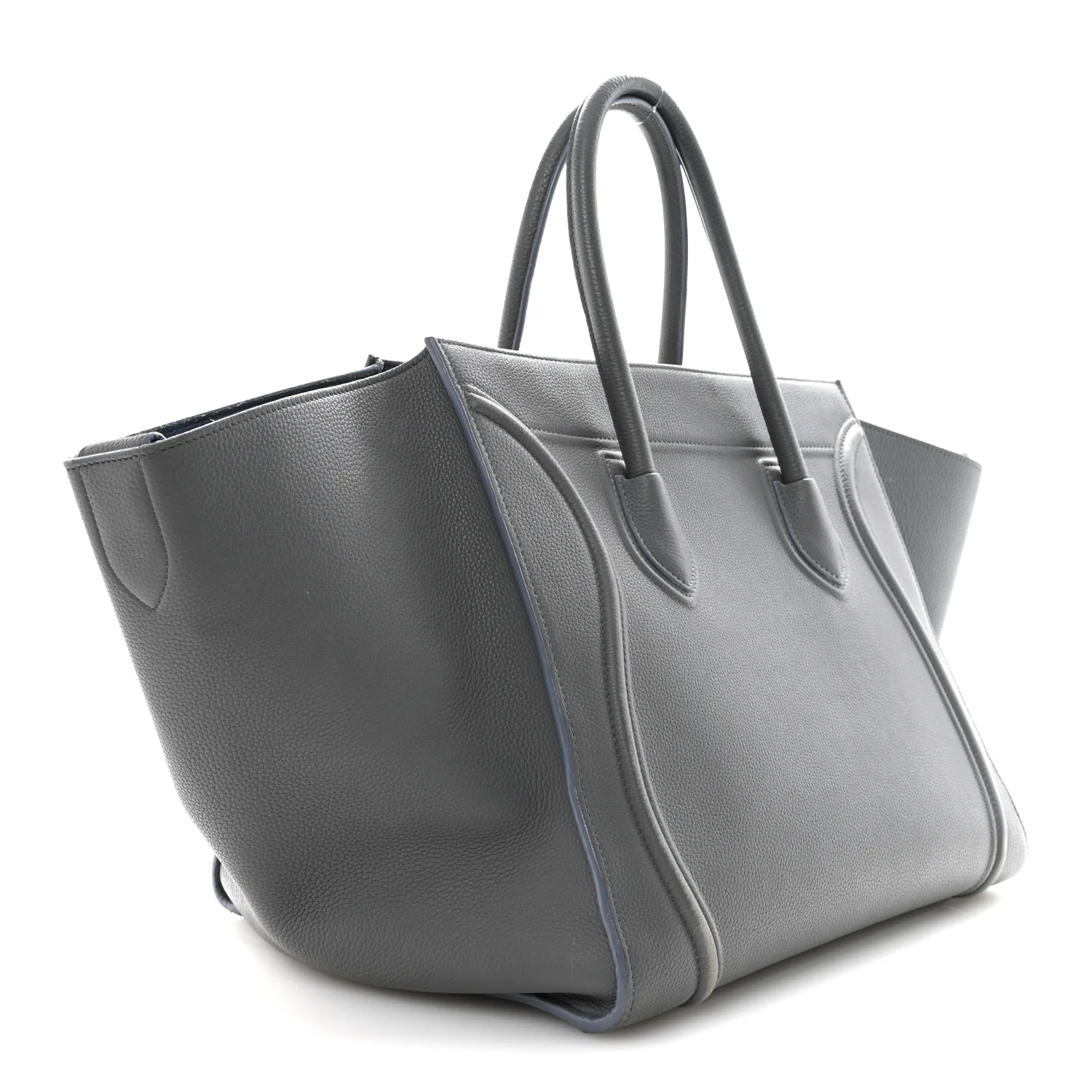 Baby Grained Calfskin Medium Phantom Luggage Kohl - Image 3