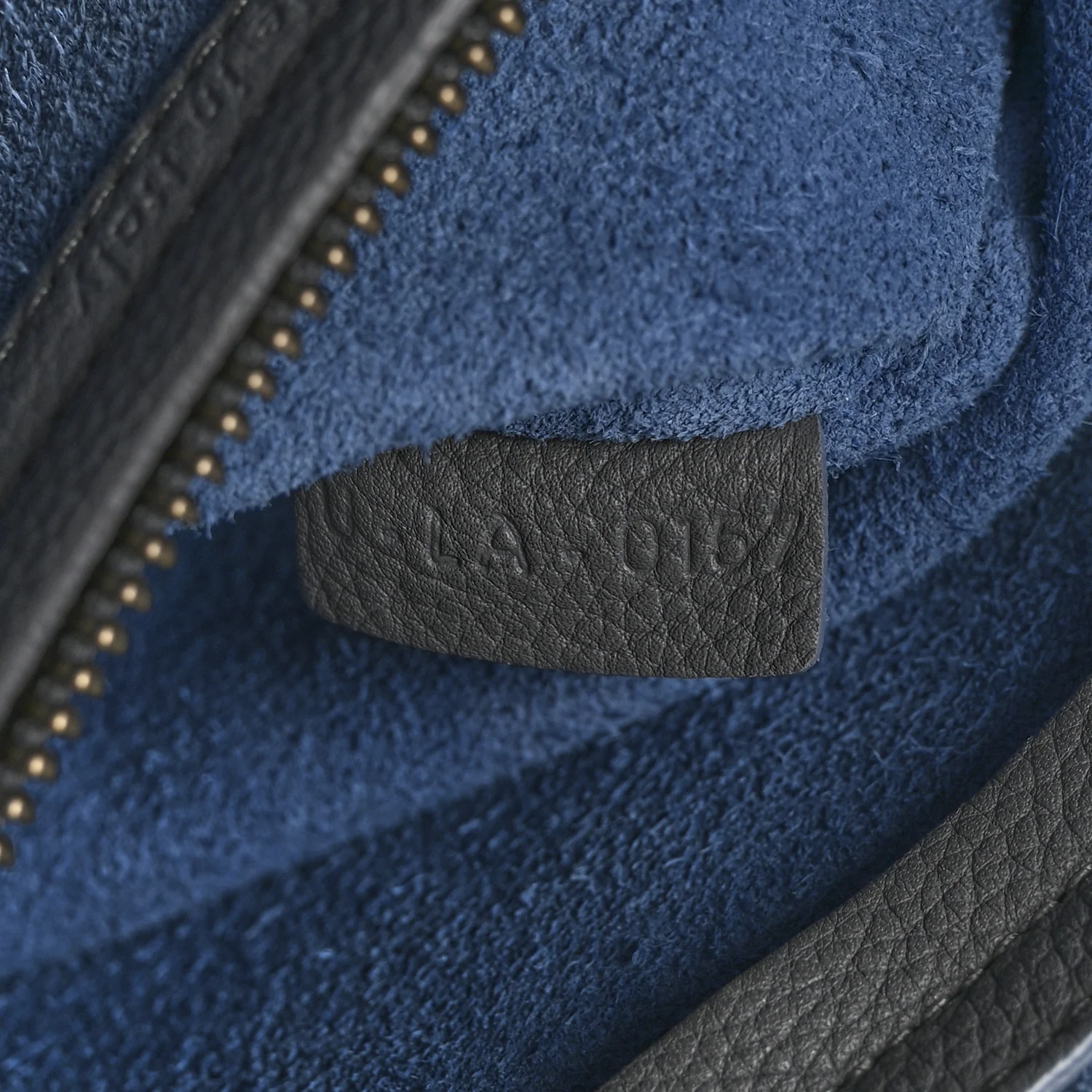 Baby Grained Calfskin Medium Phantom Luggage Kohl - Image 8