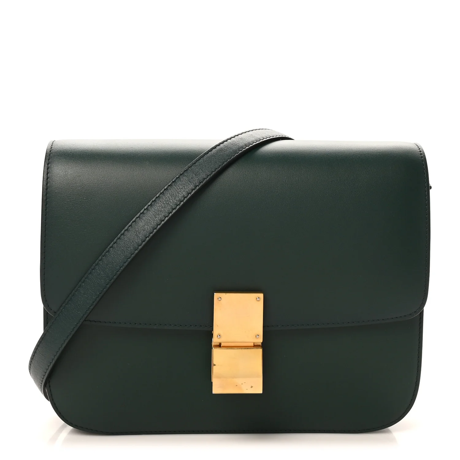 Box Calfskin Classic Box Medium Flap Bag Amazone