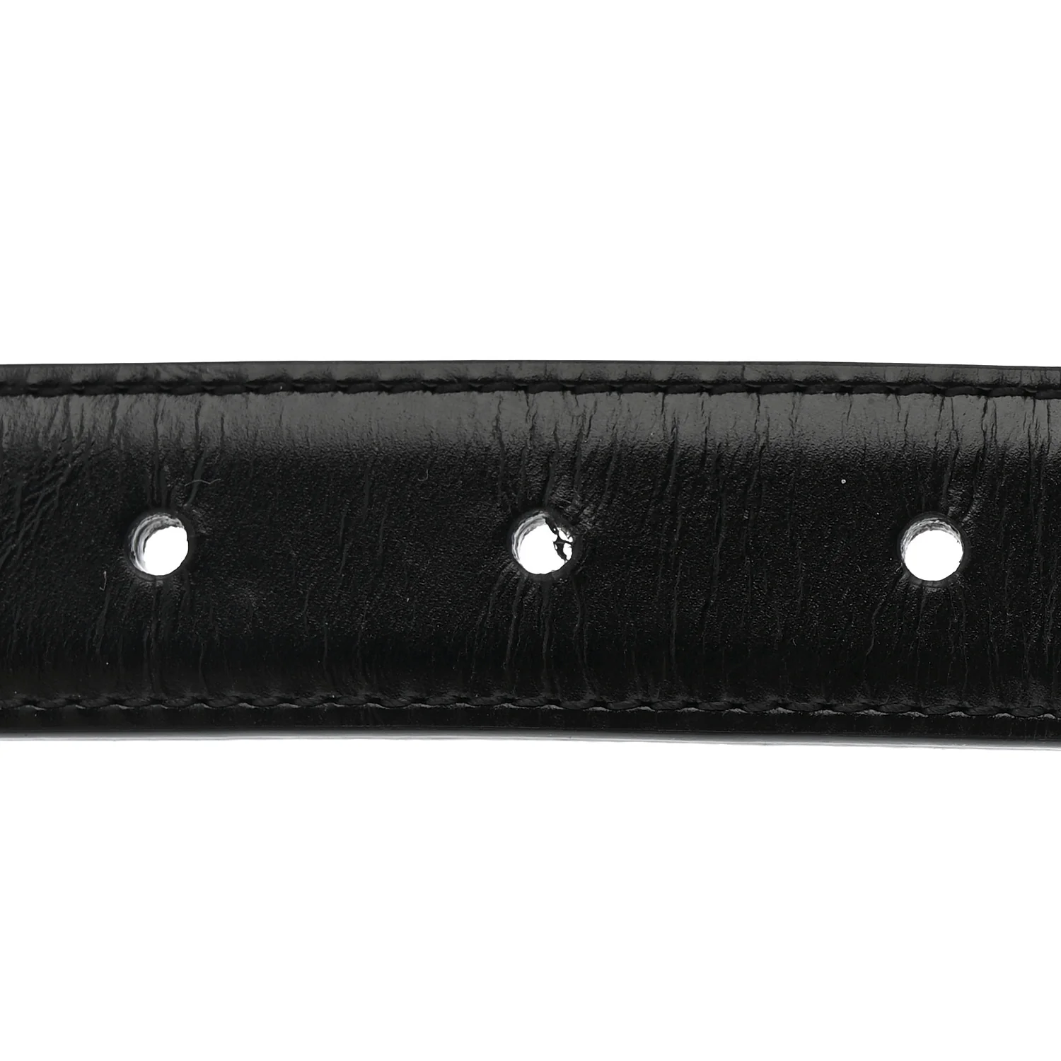 Box Calfskin Medium 25mm Triomphe Belt 80 32 Black - Image 5
